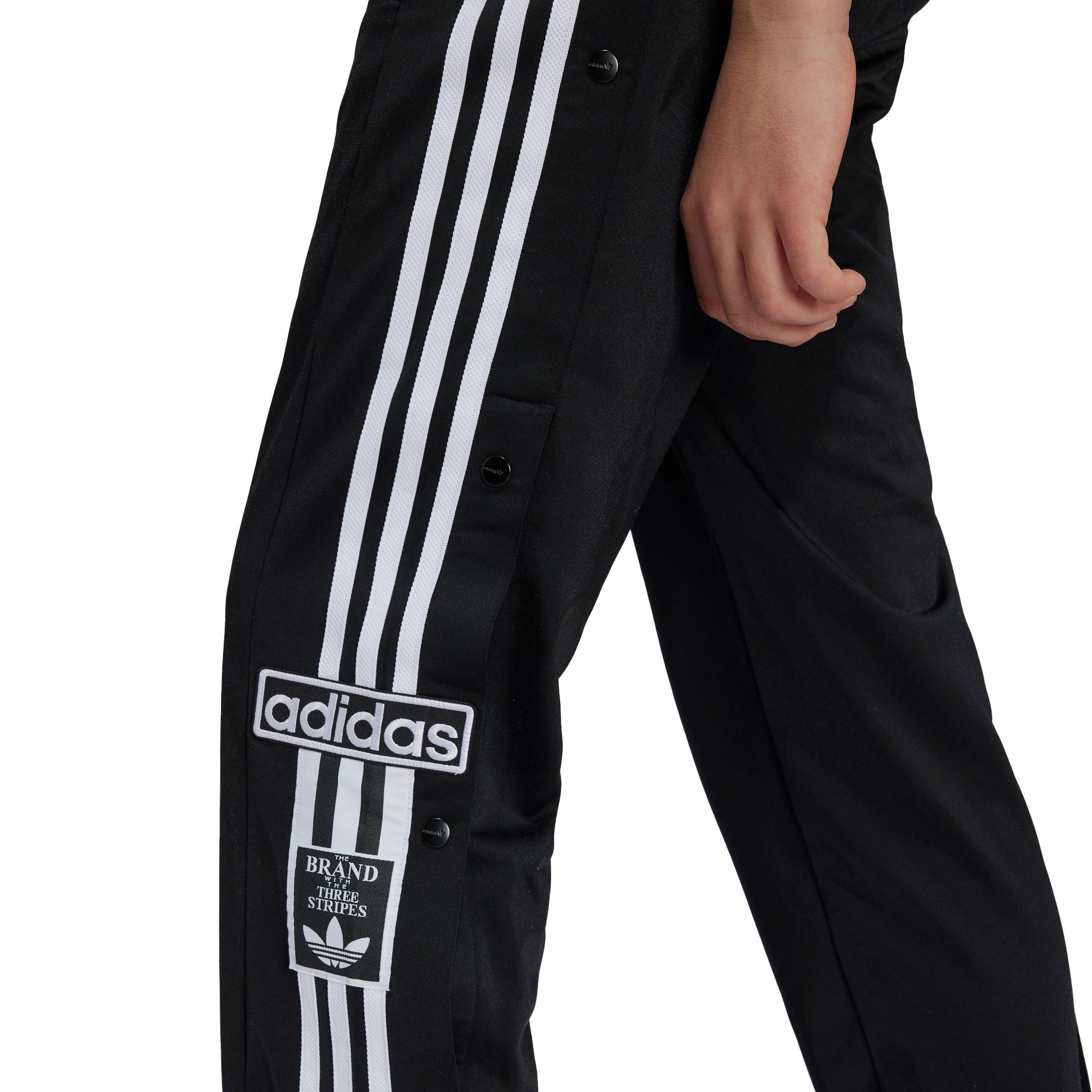 adidas Originals Adibreak 3-Stripes Big Kids' Black Tracksuit Bottoms