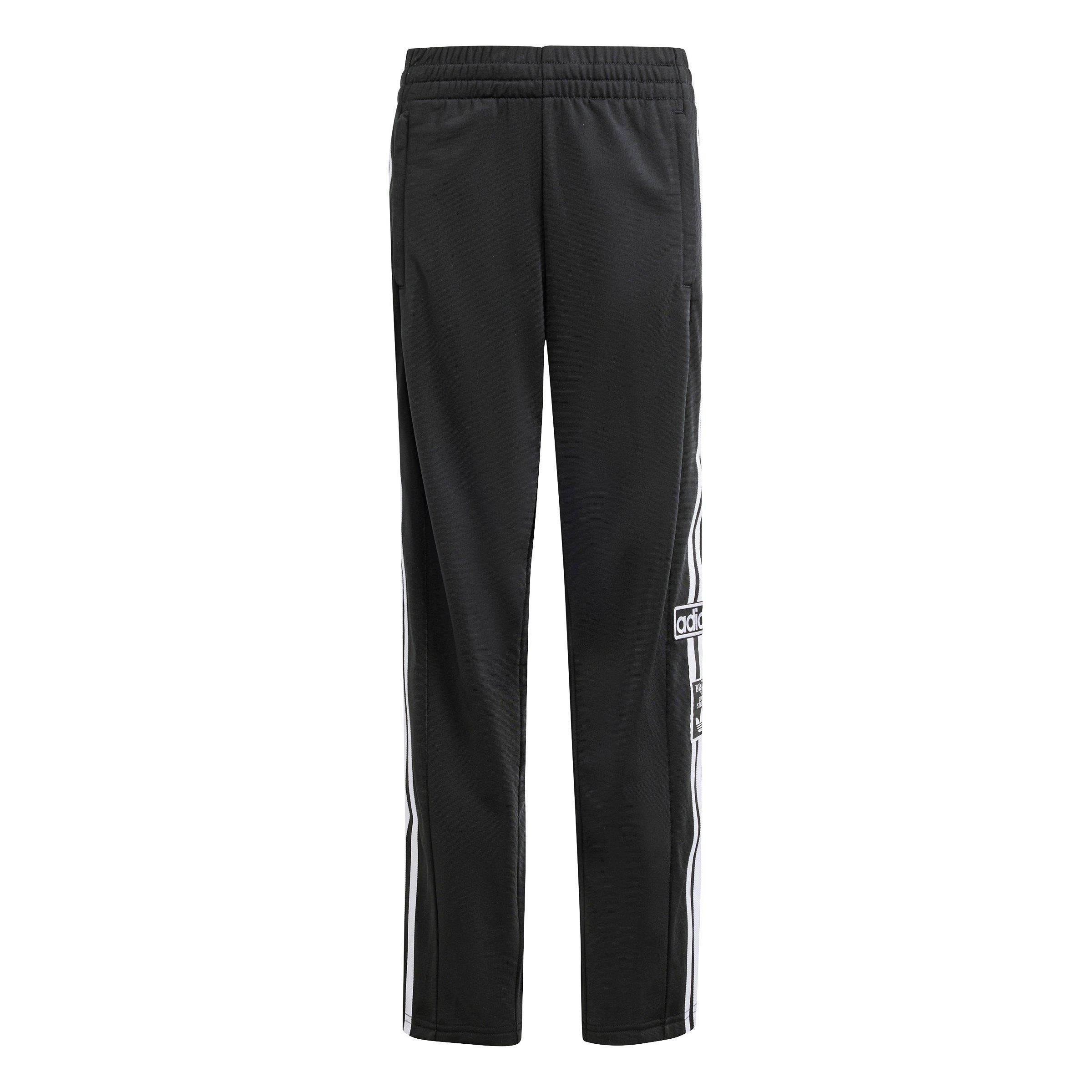 adidas Originals Adibreak 3-Stripes Big Kids' Black Tracksuit Bottoms