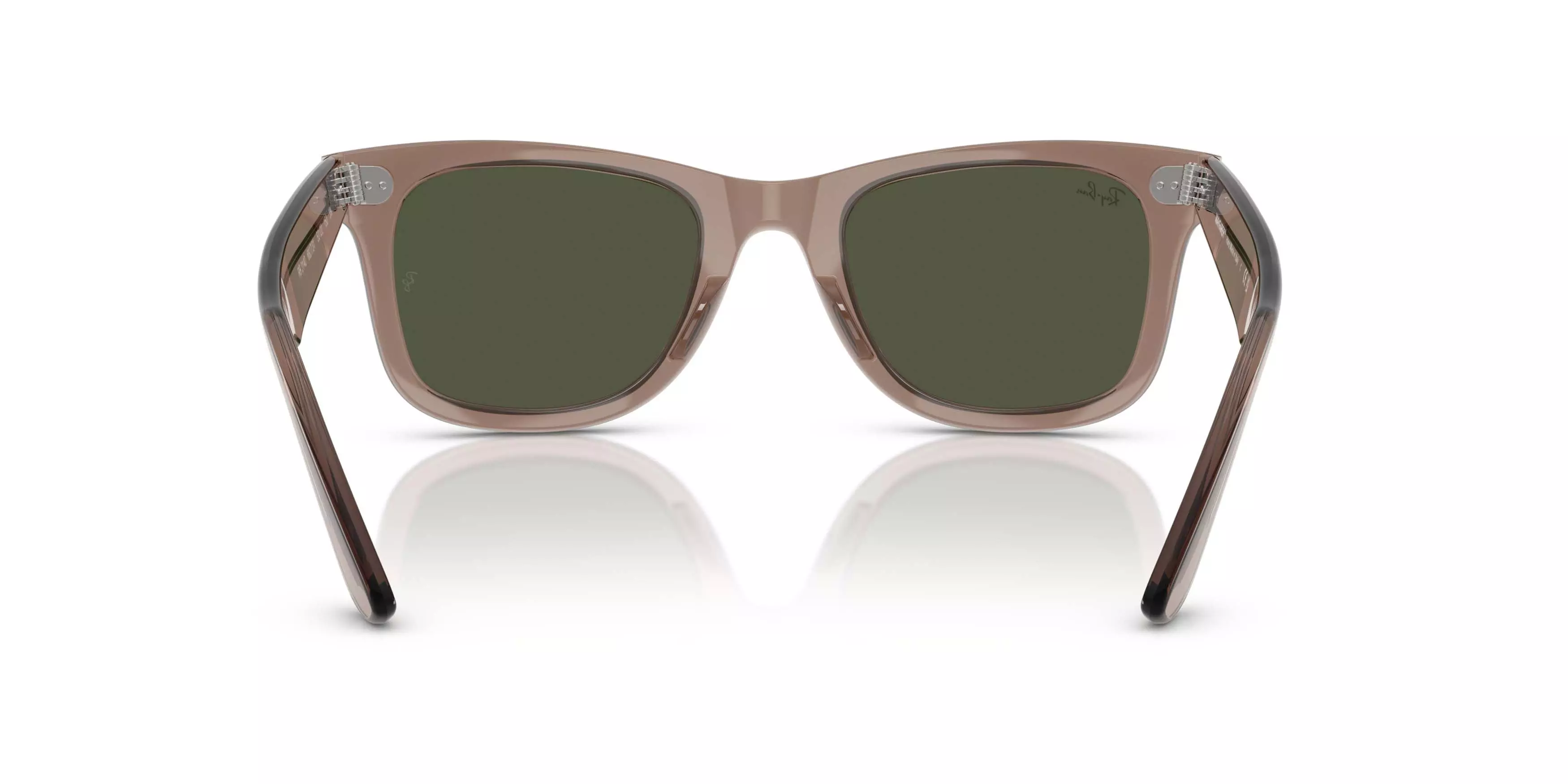 Ray-Ban Original Wayfarer Classic Crystal Green Sunglasses - Transparent Light Green - TAN/GREEN