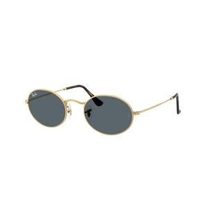 Ray-Ban Oval Flat Lenses Blue Sunglasses - Arista