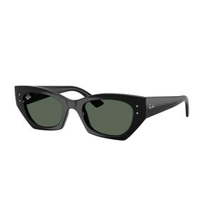 Ray-Ban Zena Bio-Based Dark Green Sunglasses - Black - BLACK/GREEN