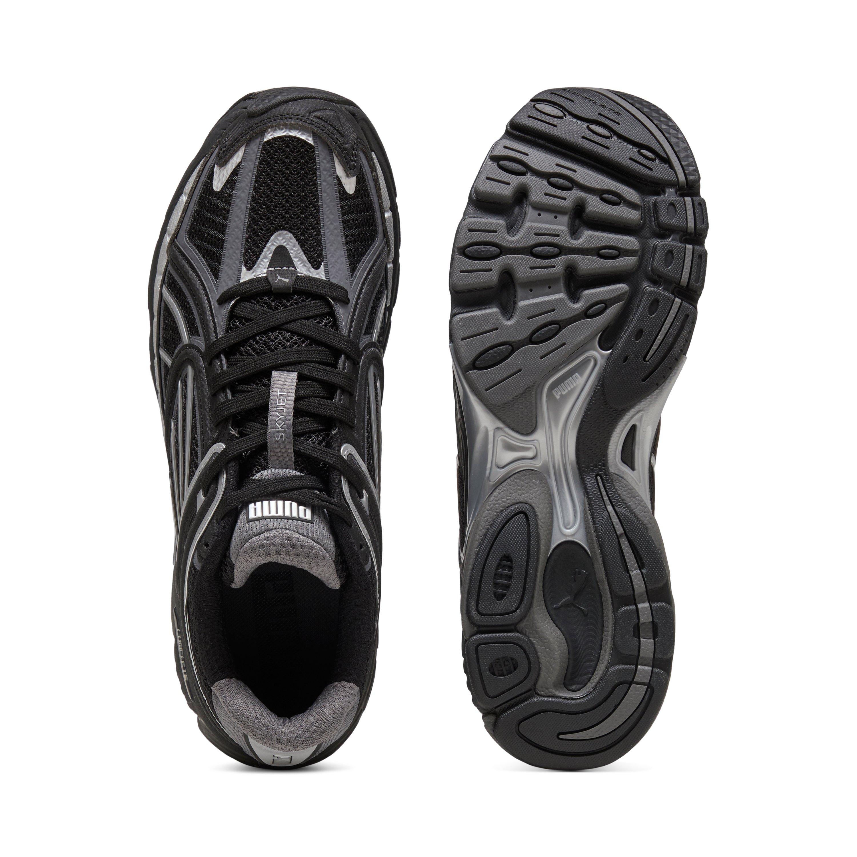 PUMA Skyjet "Black/Grey/Silver" Women's Shoe - BLACK/GREY/SILVER Thumbnail View 4