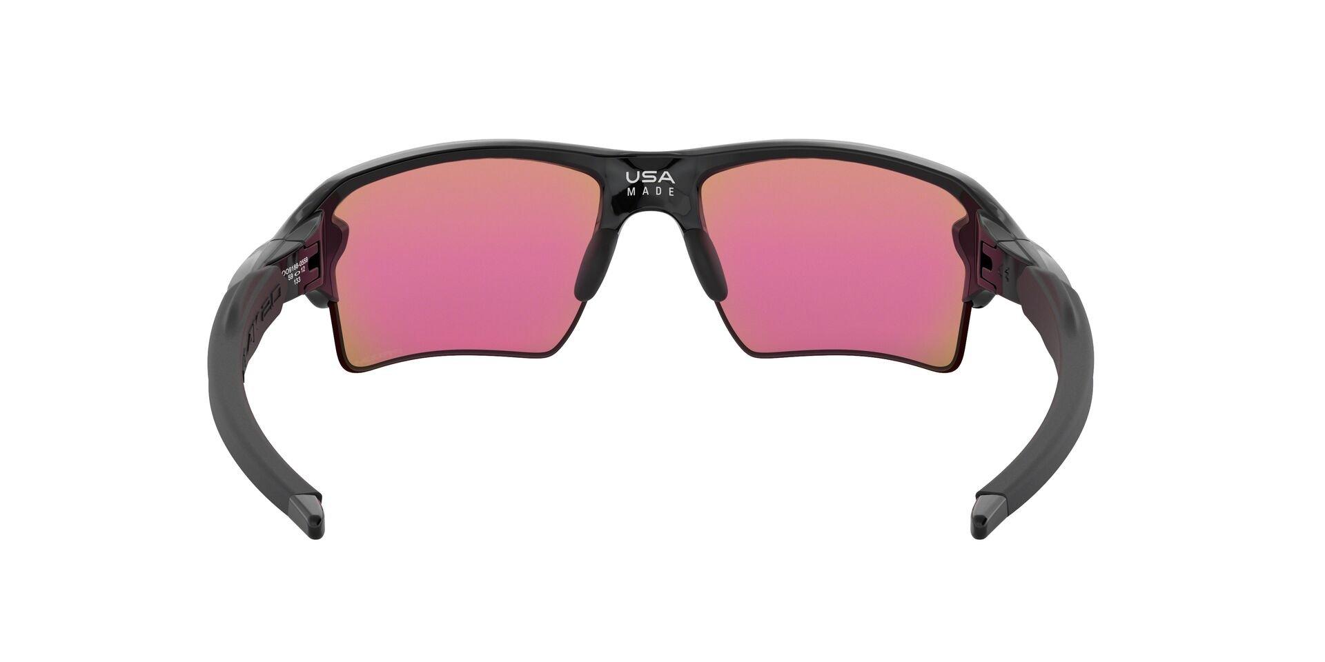 Oakley Flak 2.0 XL Sunglasses - Polished Prizm Black - BLACK/PURPLE Thumbnail View 2