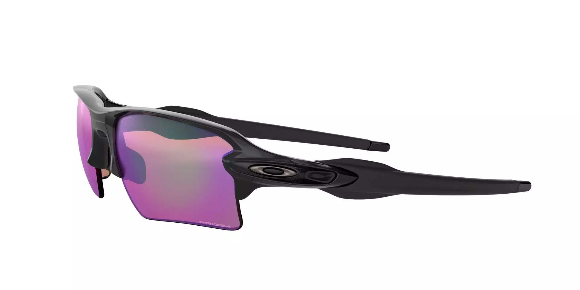 Oakley Flak 2.0 XL Sunglasses - Polished Prizm Black - BLACK/PURPLE