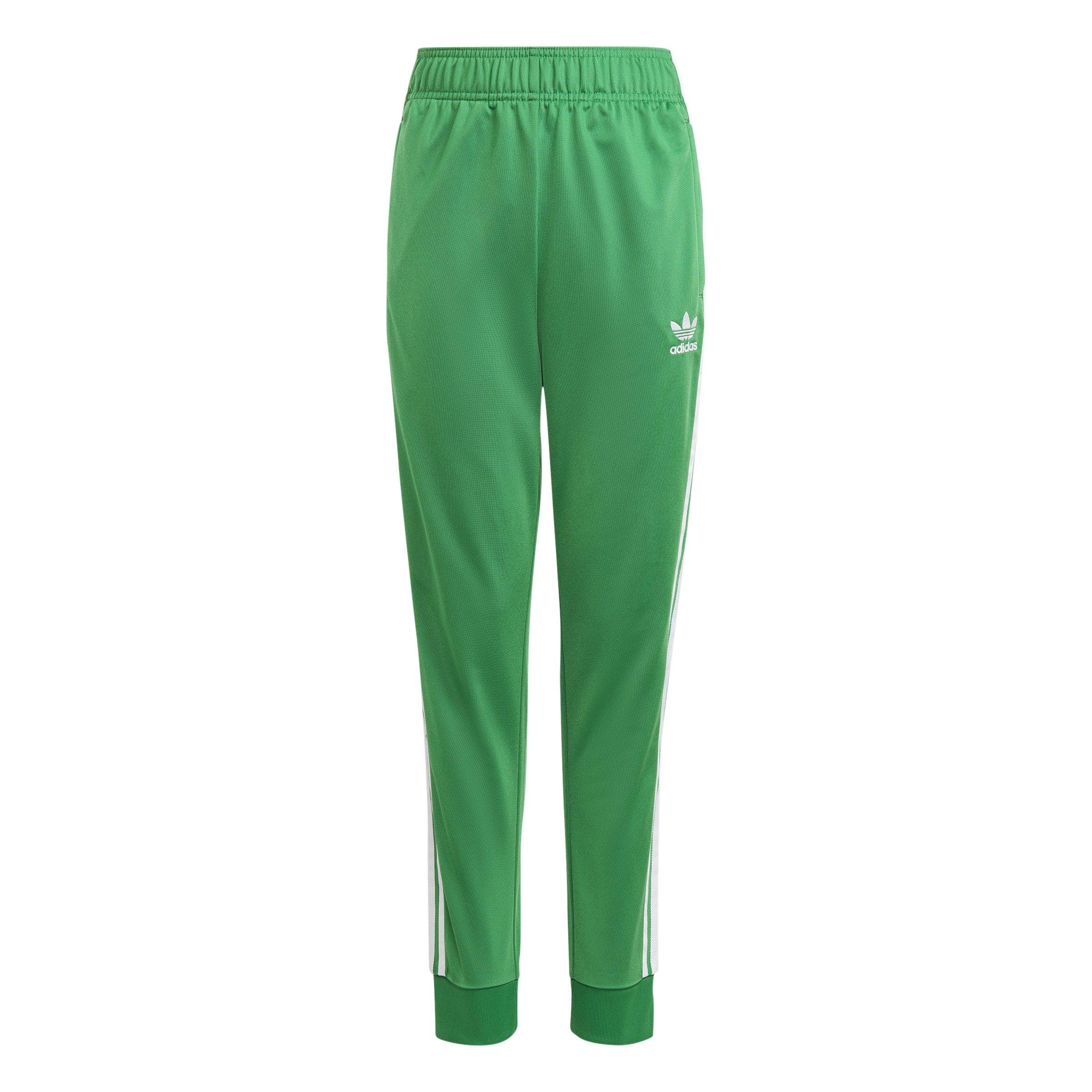 Adidas originals green track on sale pants