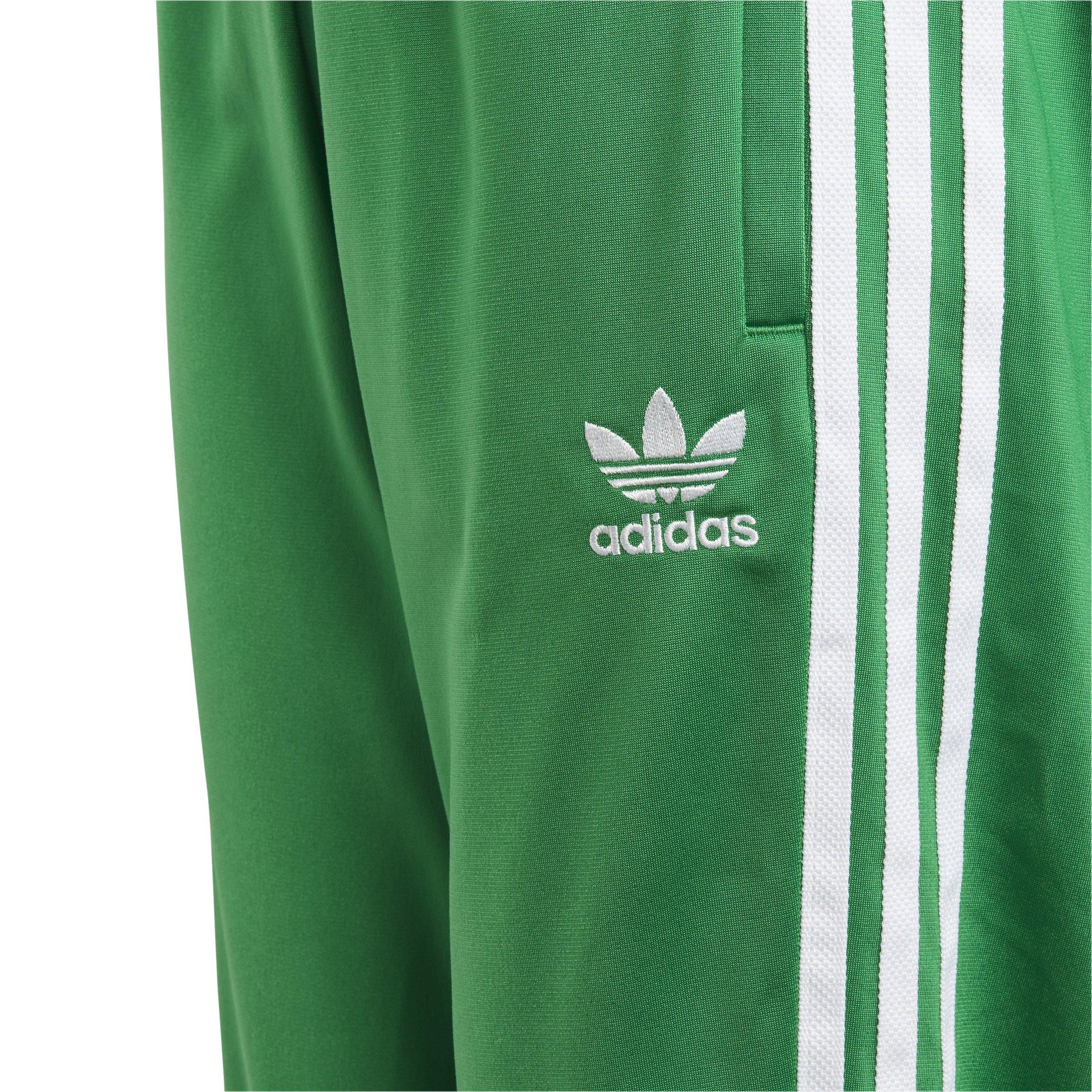 adidas originals SST Track Pants Green