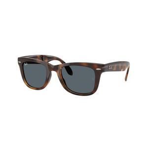Ray-Ban Wayfarer Folding Classic Blue Sunglasses - Havana
