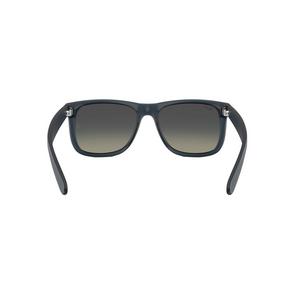 Ray-Ban Justin Classic Grey Gradient Sunglasses - Rubber Blue