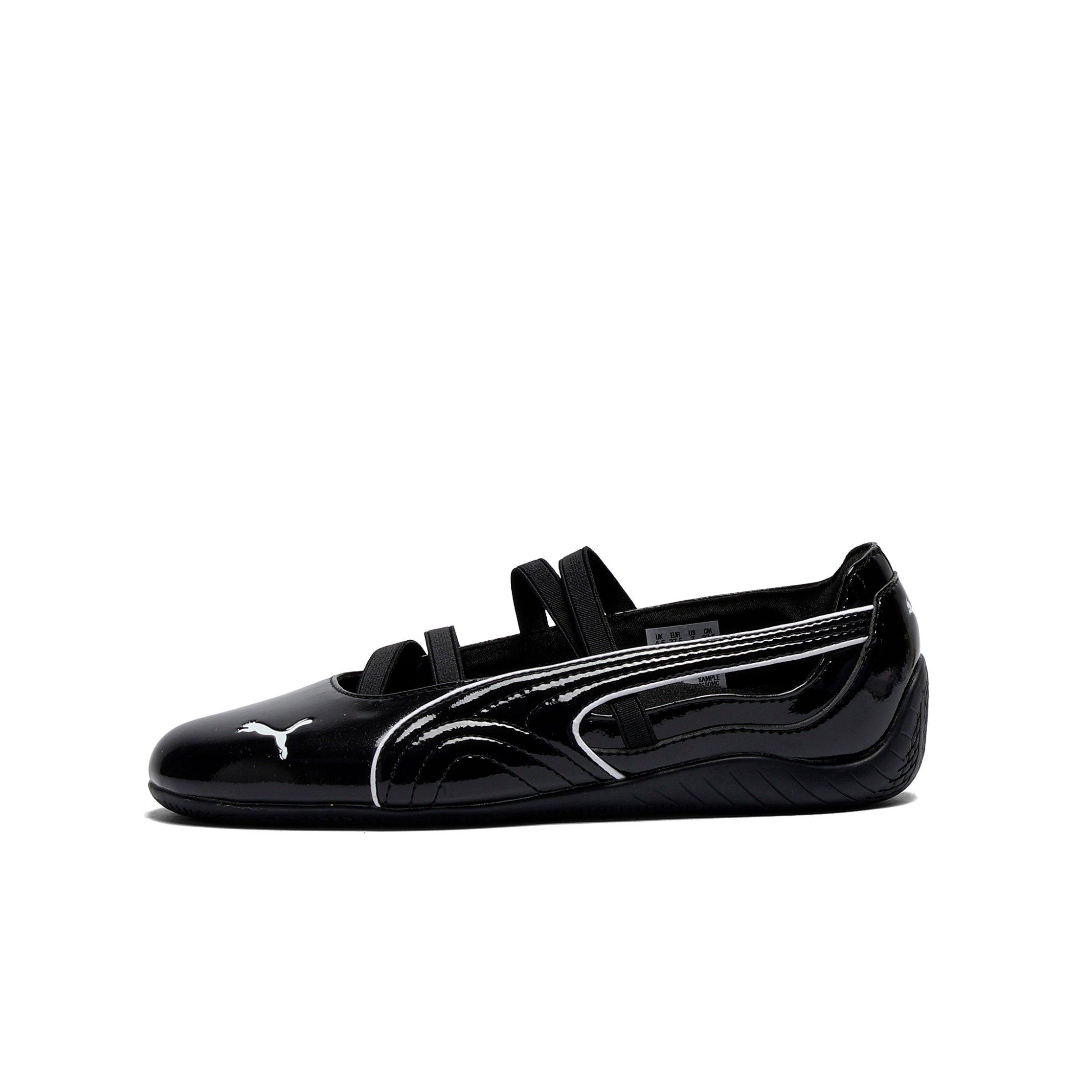 PUMA Speedcat Ballet Glossy "Black" Grade School Girls' Shoe - BLACK Thumbnail View 2