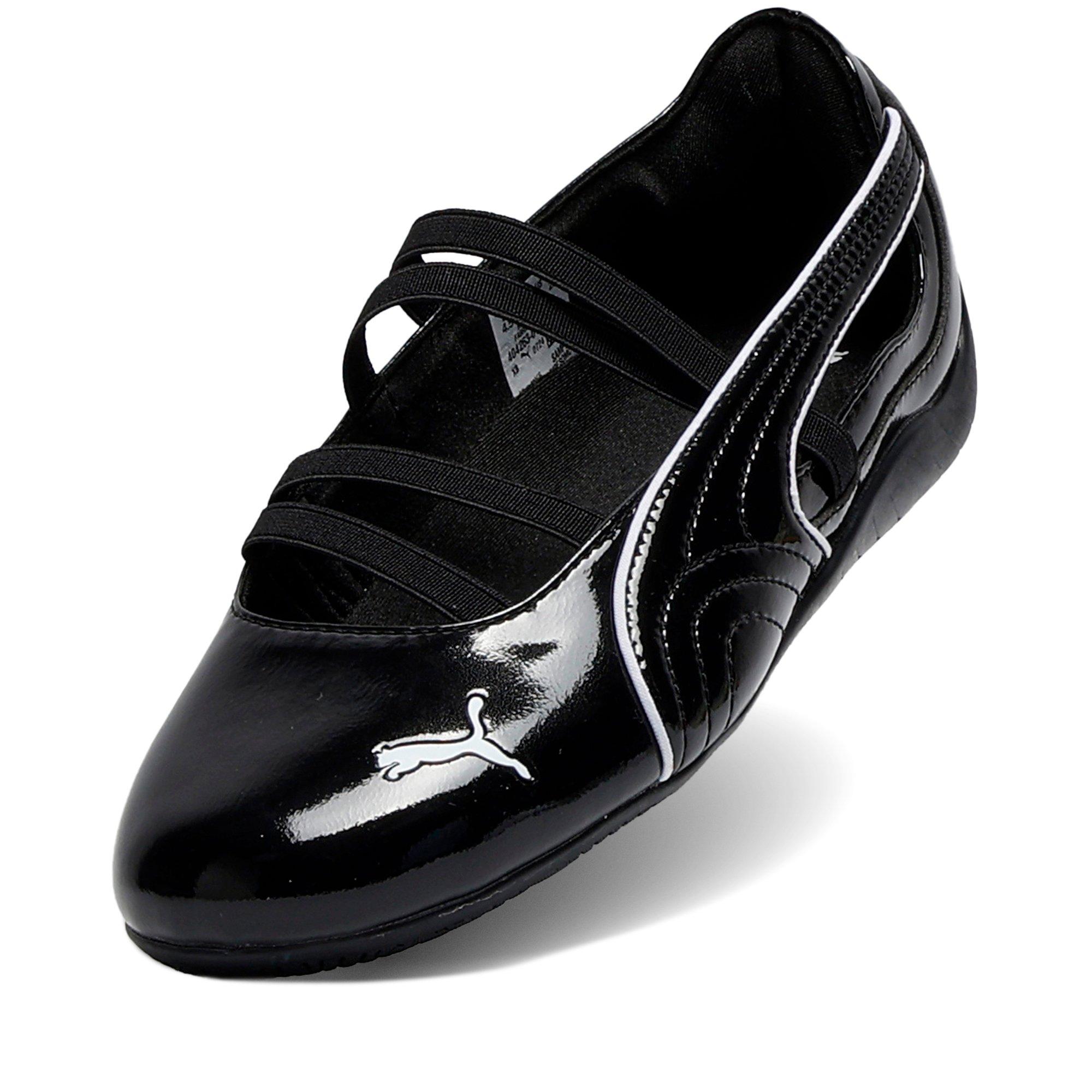 PUMA Speedcat Ballet Glossy "Black" Grade School Girls' Shoe - BLACK Thumbnail View 4