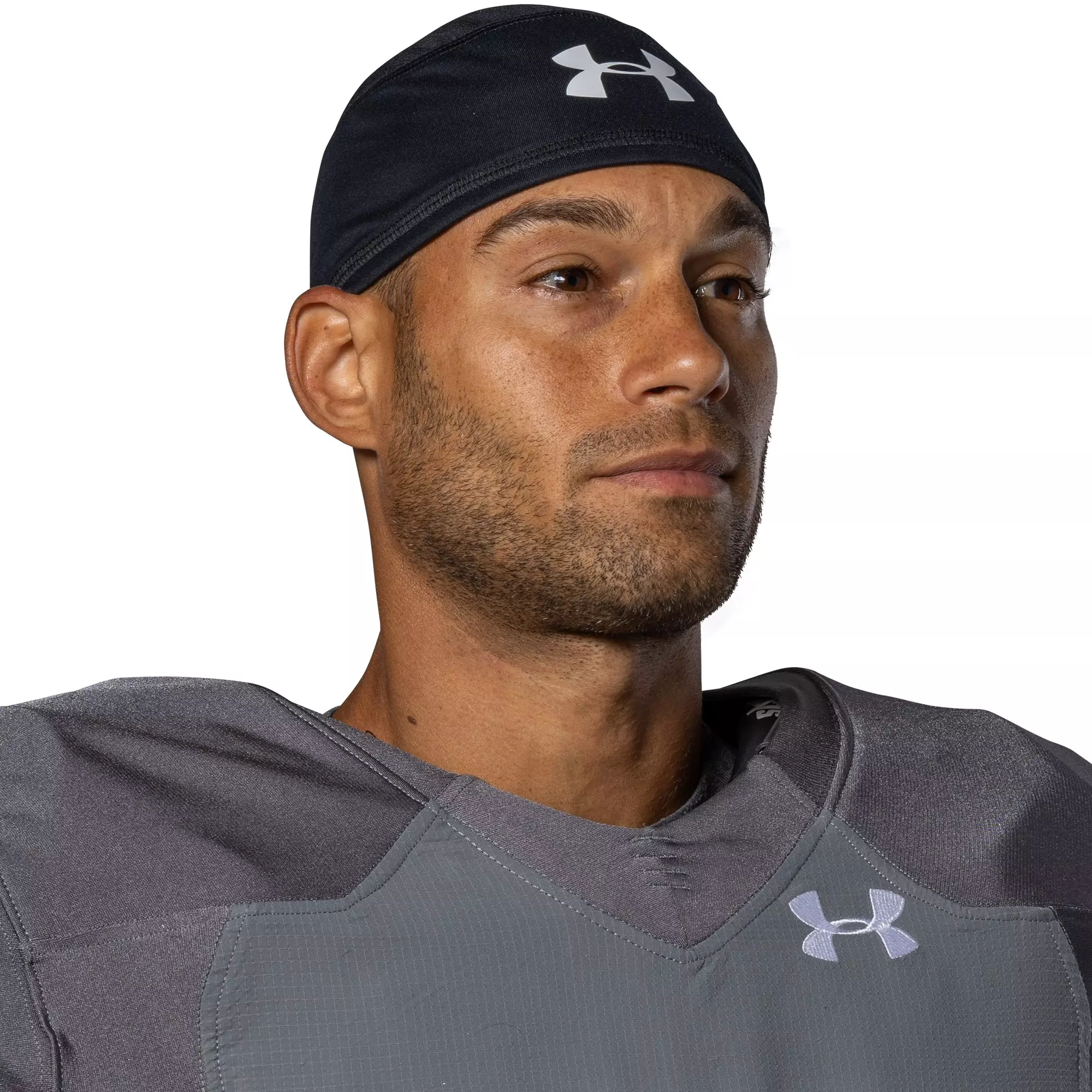 Under Armour Skull Football Cap - Black - BLACK