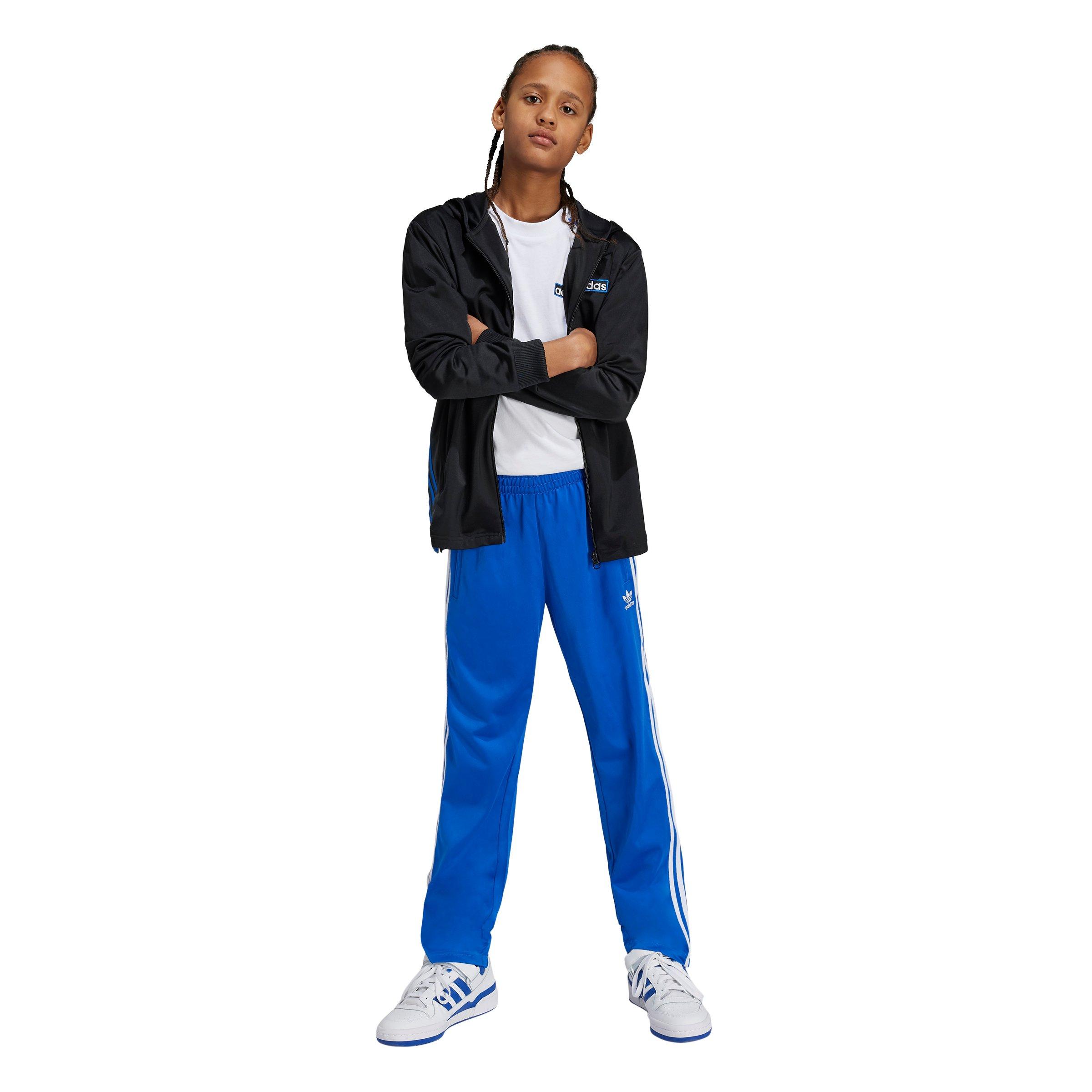 adidas Originals Adicolor Firebird Big Kids' Blue Tracksuit Bottoms