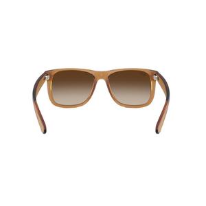 Ray-Ban Justin Classic Brown Gradient Sunglasses - Rubber Beige