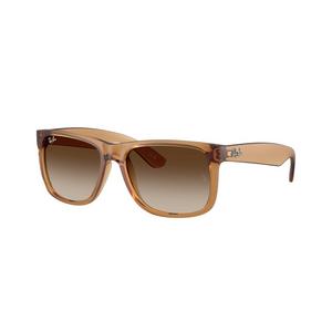 Ray-Ban Justin Classic Brown Gradient Sunglasses - Rubber Beige