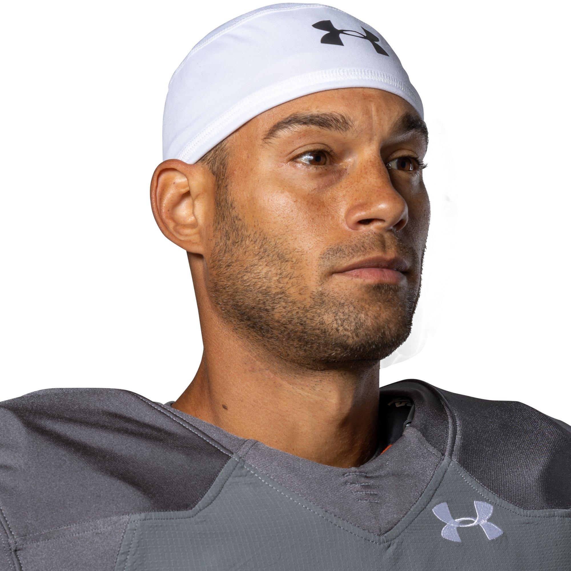 Under Armour Skull Football Cap - White - WHITE