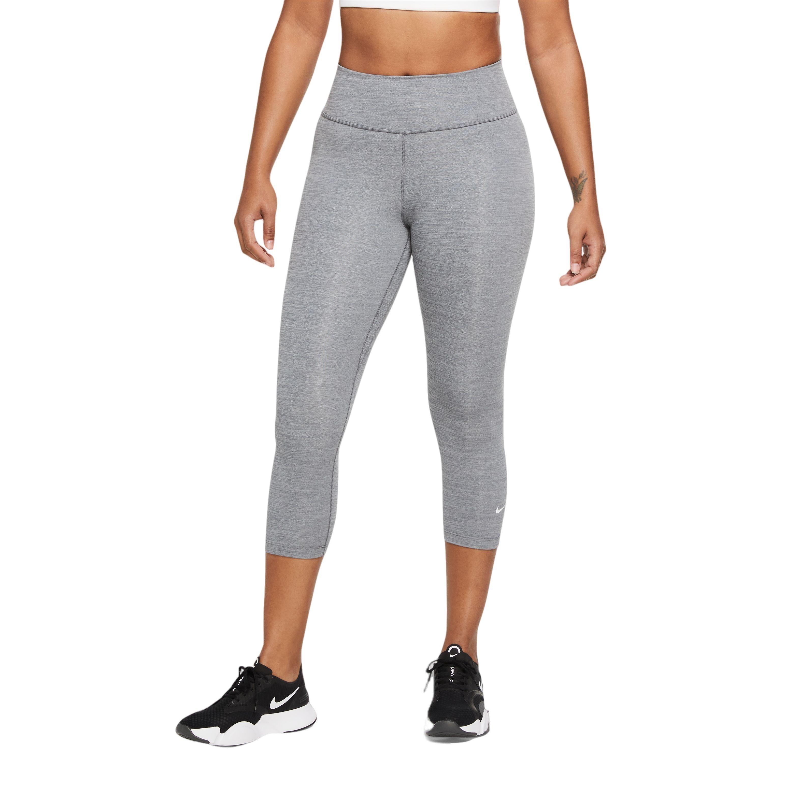 Nike grey capri leggings best sale