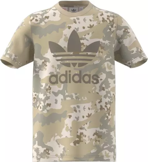 adidas Big Kids' Camo Tee - Beige - BEIGE