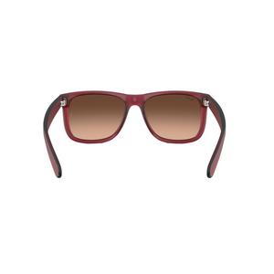 Ray-Ban Justin Classic Brown Pink Gradient Sunglasses - Rubber Violet