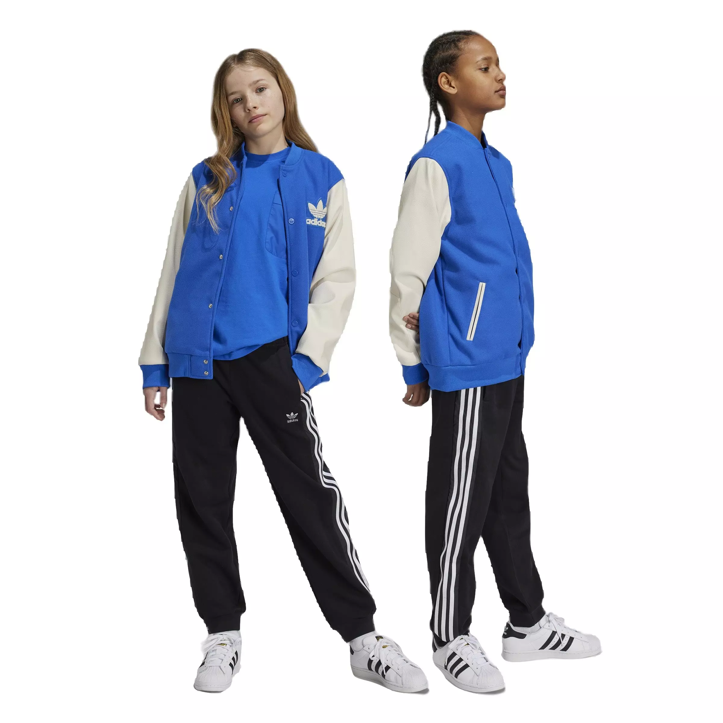 adidas Originals Big Kids' Trefoil Joggers - Black - BLACK