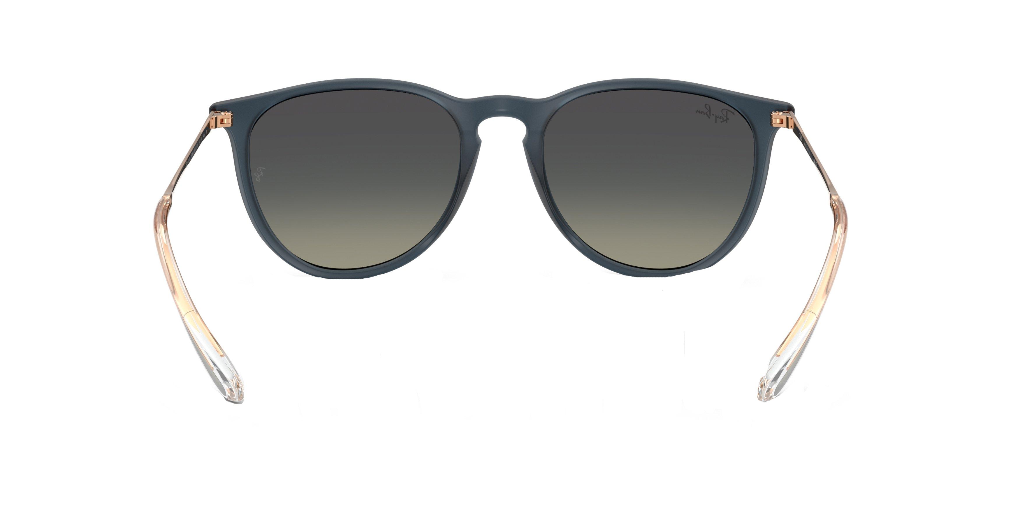Ray-Ban Erika Grey Gradient Sunglasses - Rubber Blue - BLUE/GREY Thumbnail View 2