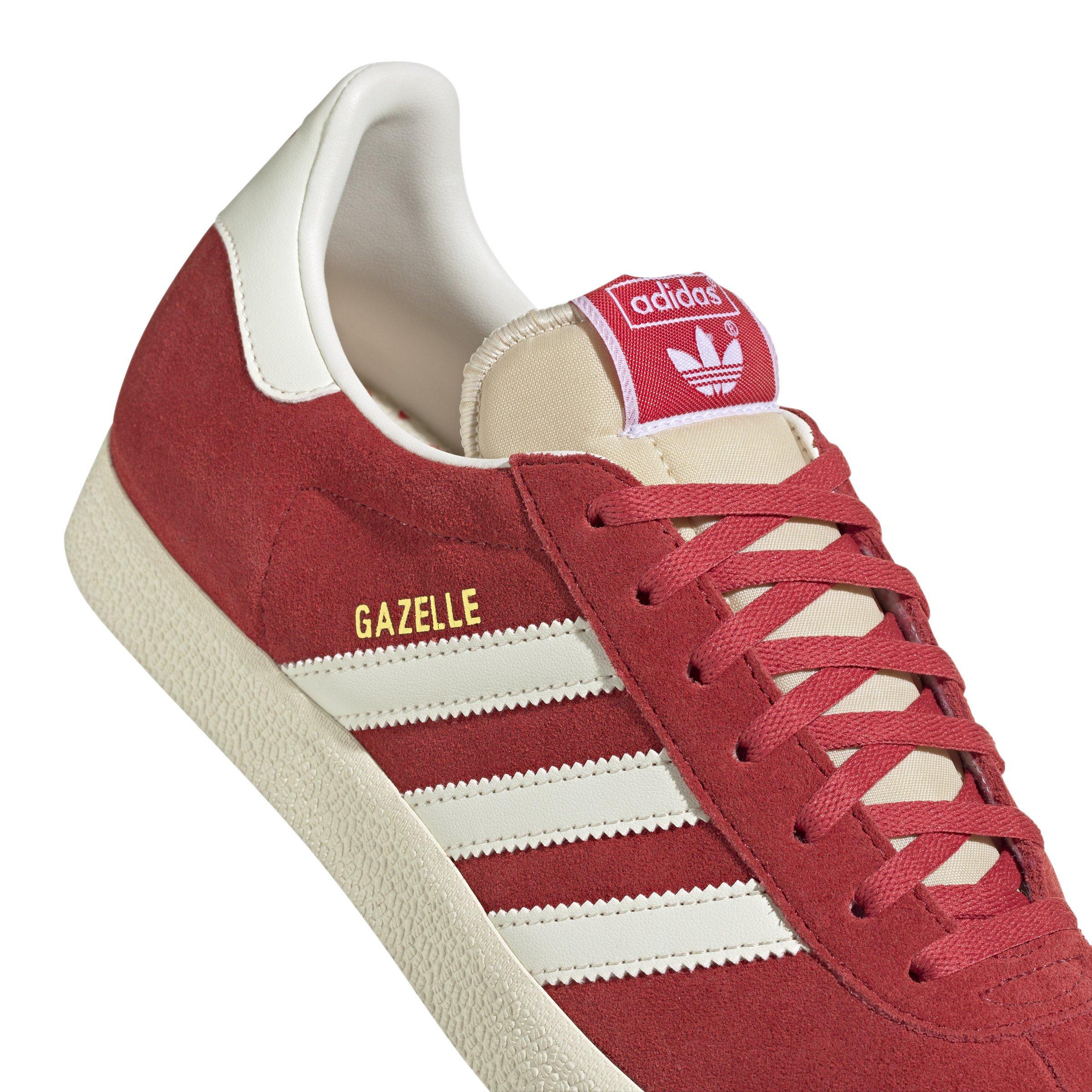 adidas Originals Gazelle Glory Red Off White Cream White Men s Shoe