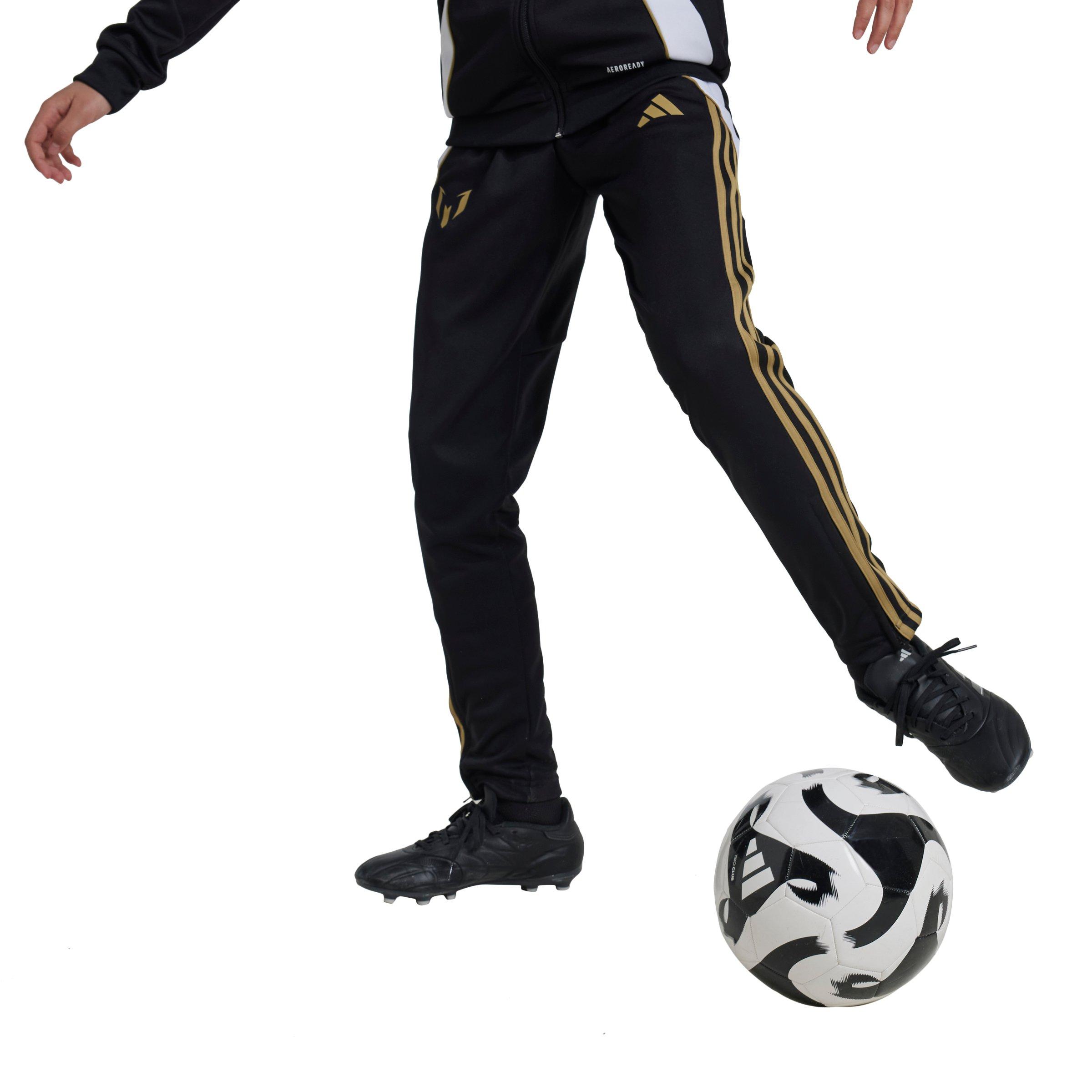 adidas Big Kids' Messi Training Tracksuit Bottoms - Black - BLACK Thumbnail View 3