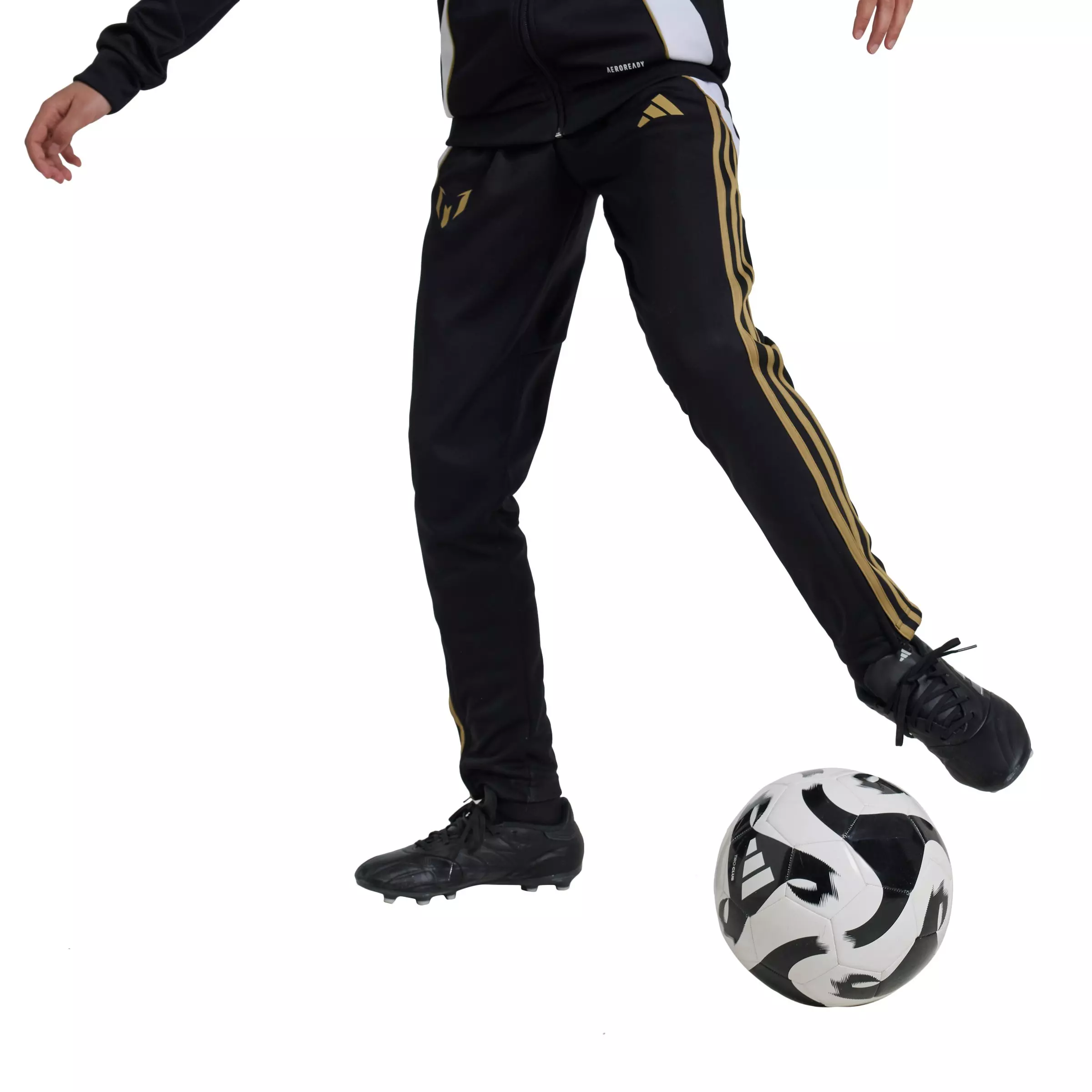 adidas Big Kids' Messi Training Tracksuit Bottoms - Black - BLACK