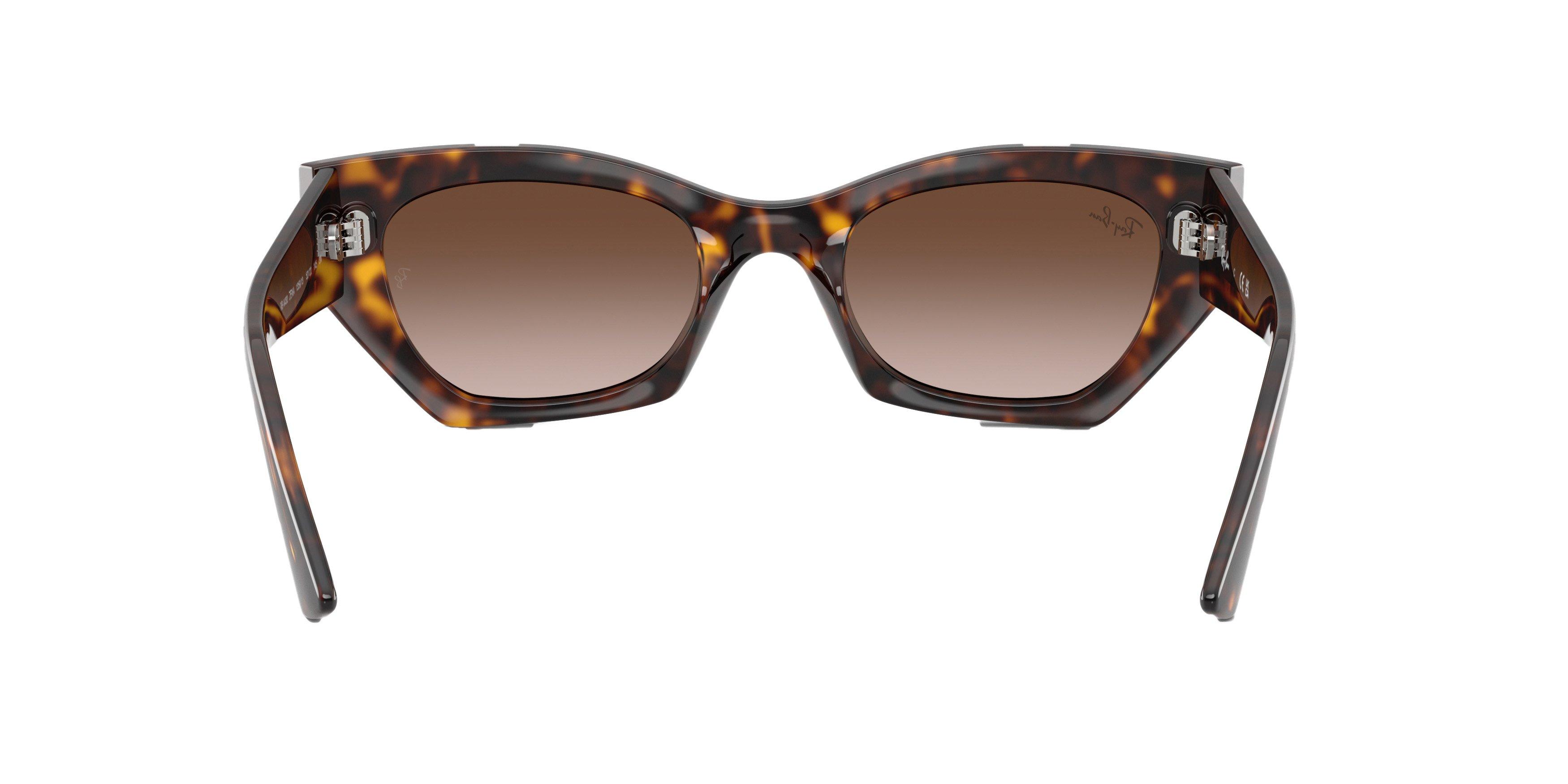 Ray-Ban Zena 4439  Cat Eye Havana Gradient Unisex Sunnies Amazon.com: Ray-Ban Womens RB4314N Nina Cat Eye Sunglasses  main image 2