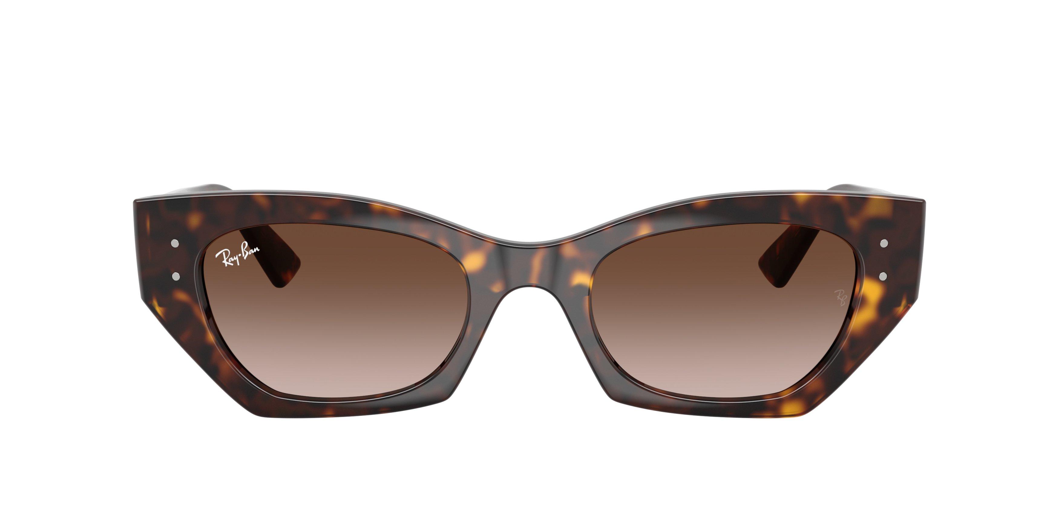 Ray-Ban Zena Brown Gradient Sunglasses - Havana - BROWN Thumbnail View 3