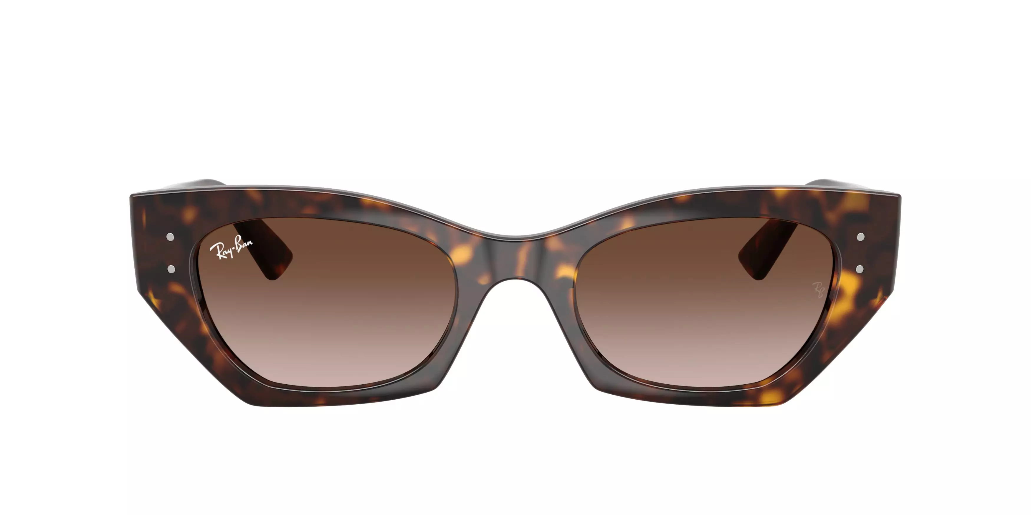 Ray-Ban Zena Brown Gradient Sunglasses - Havana - BROWN