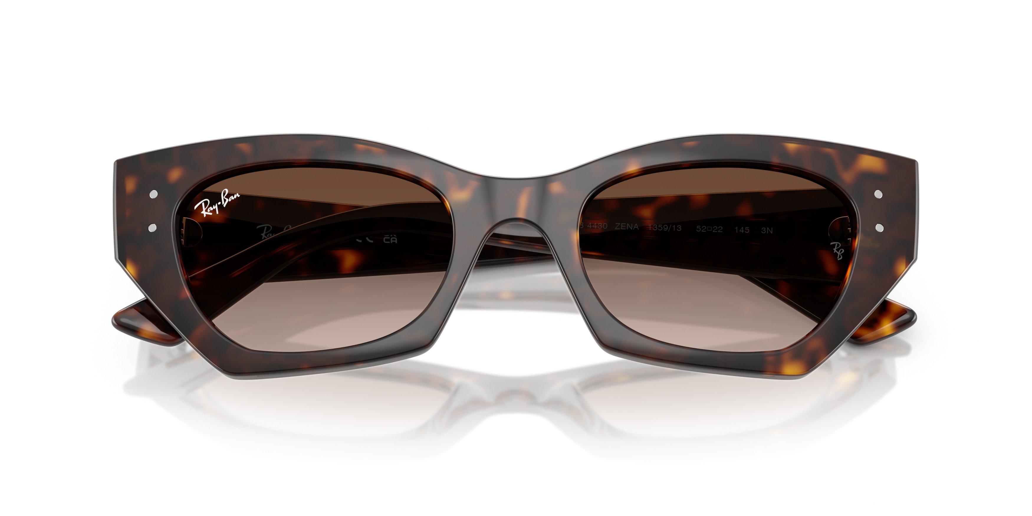 Ray-Ban Zena Brown Gradient Sunglasses - Havana - BROWN Thumbnail View 5