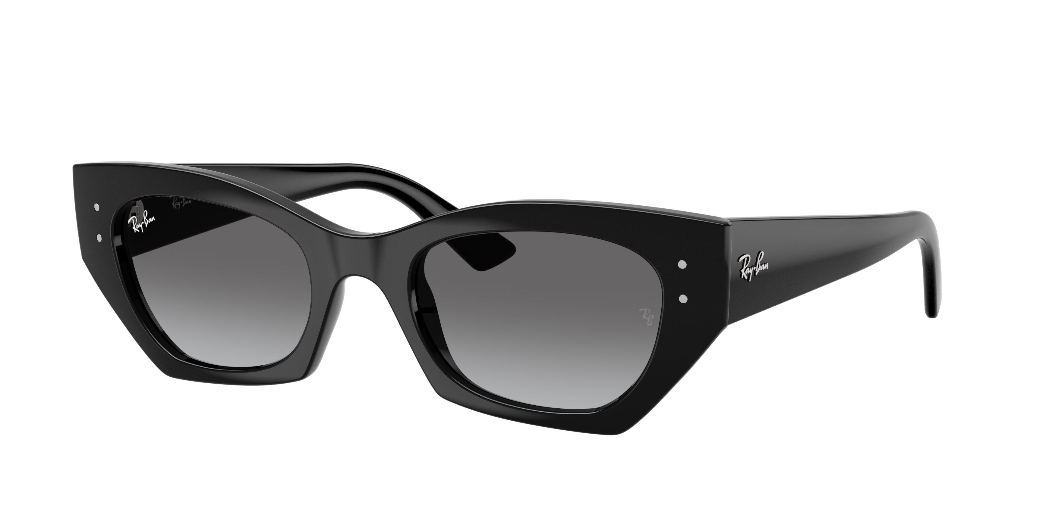 Ray-Ban Zena Grey Gradient Sunglasses - Black - BLACK/GREY Thumbnail View 1