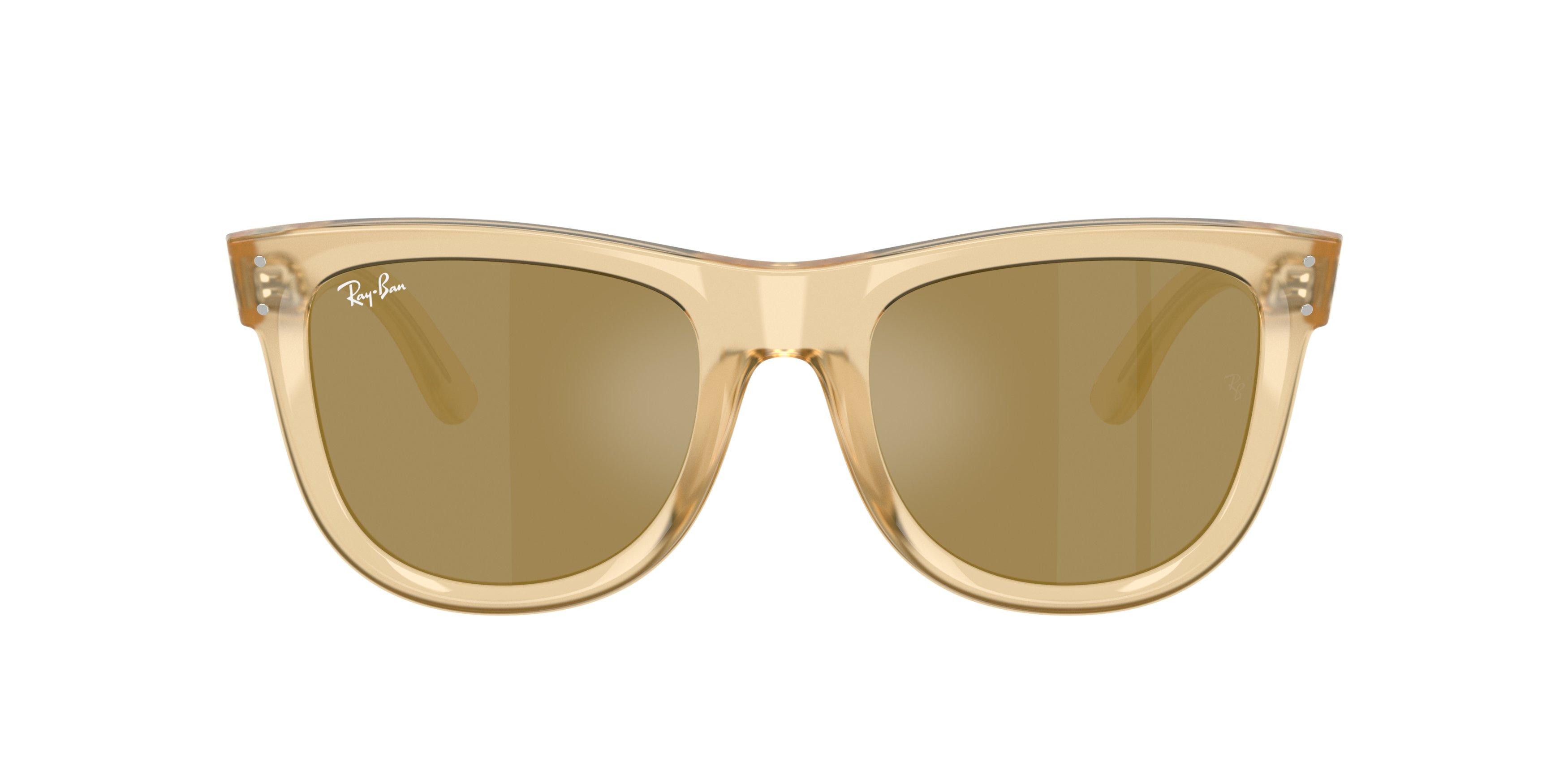 Ray-Ban Wayfarer Reverse Yellow Sunglasses - Opal - YELLOW Thumbnail View 3