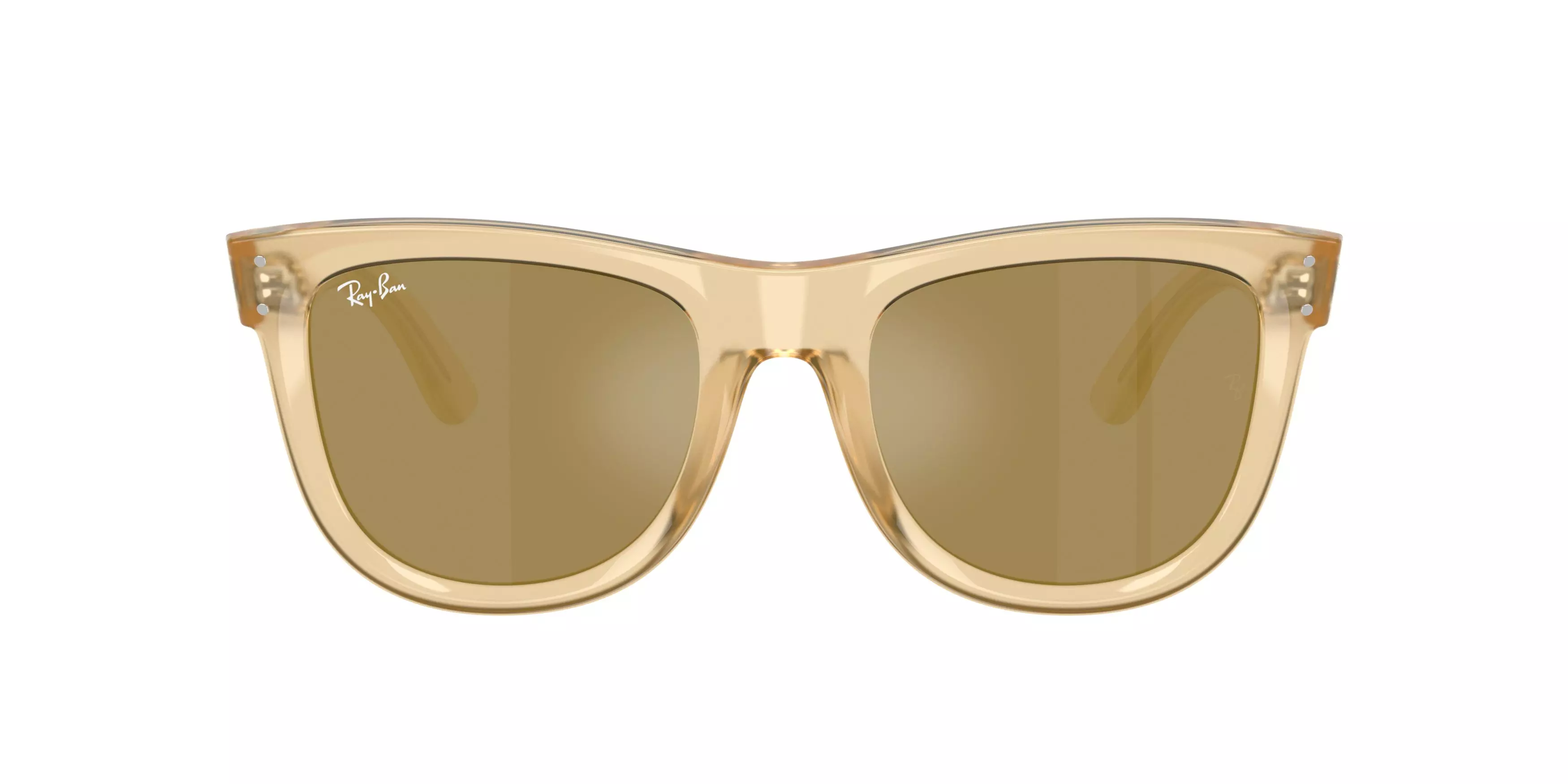 Ray-Ban Wayfarer Reverse Yellow Sunglasses - Opal - YELLOW