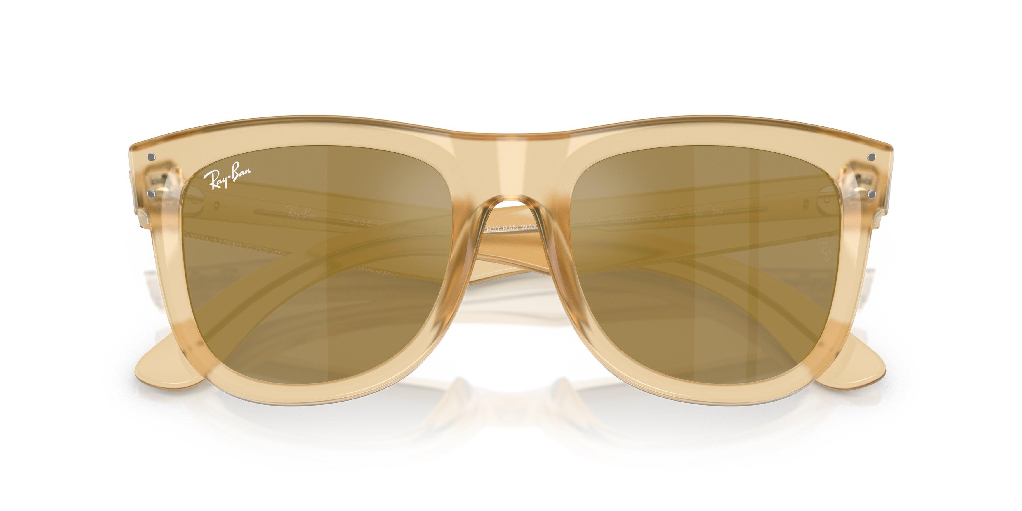 Ray-Ban Wayfarer Reverse Yellow Sunglasses - Opal - YELLOW Thumbnail View 5