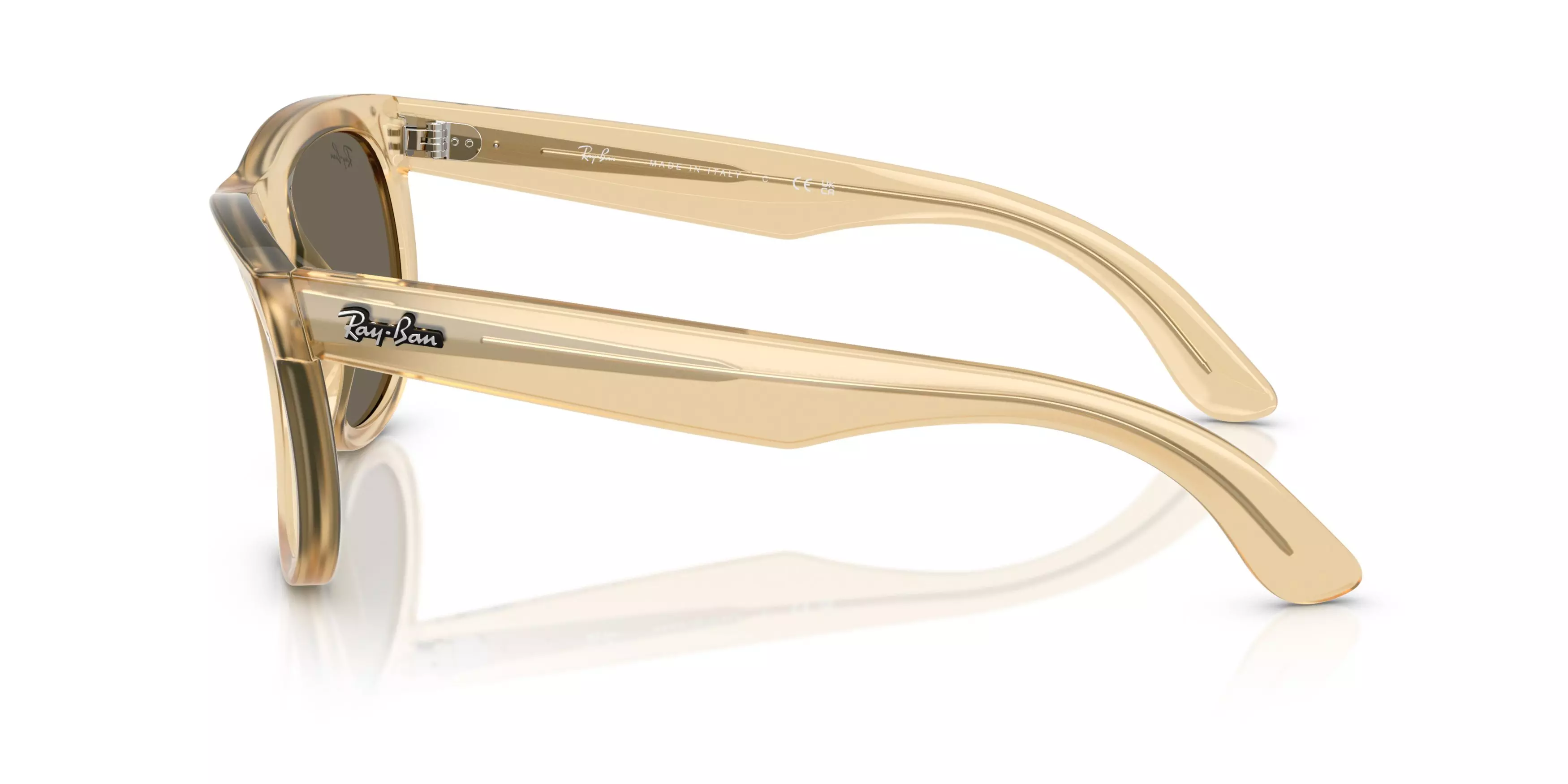 Ray-Ban Wayfarer Reverse Yellow Sunglasses - Opal - YELLOW