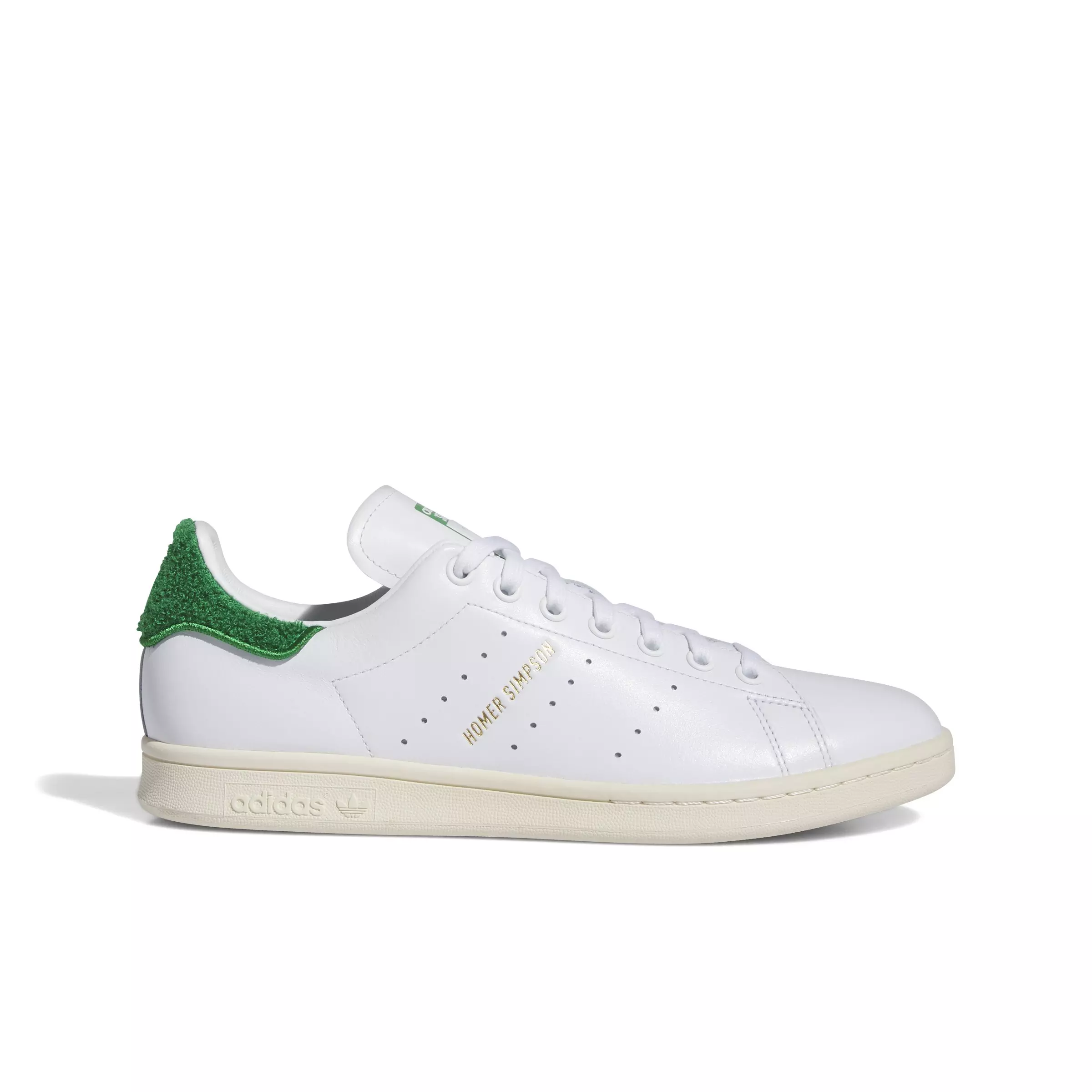 adidas Originals Stan Smith Homer Simpson "Ftwr White/Green/Cream White" Men's Shoe - WHITE/GREEN/CREAM