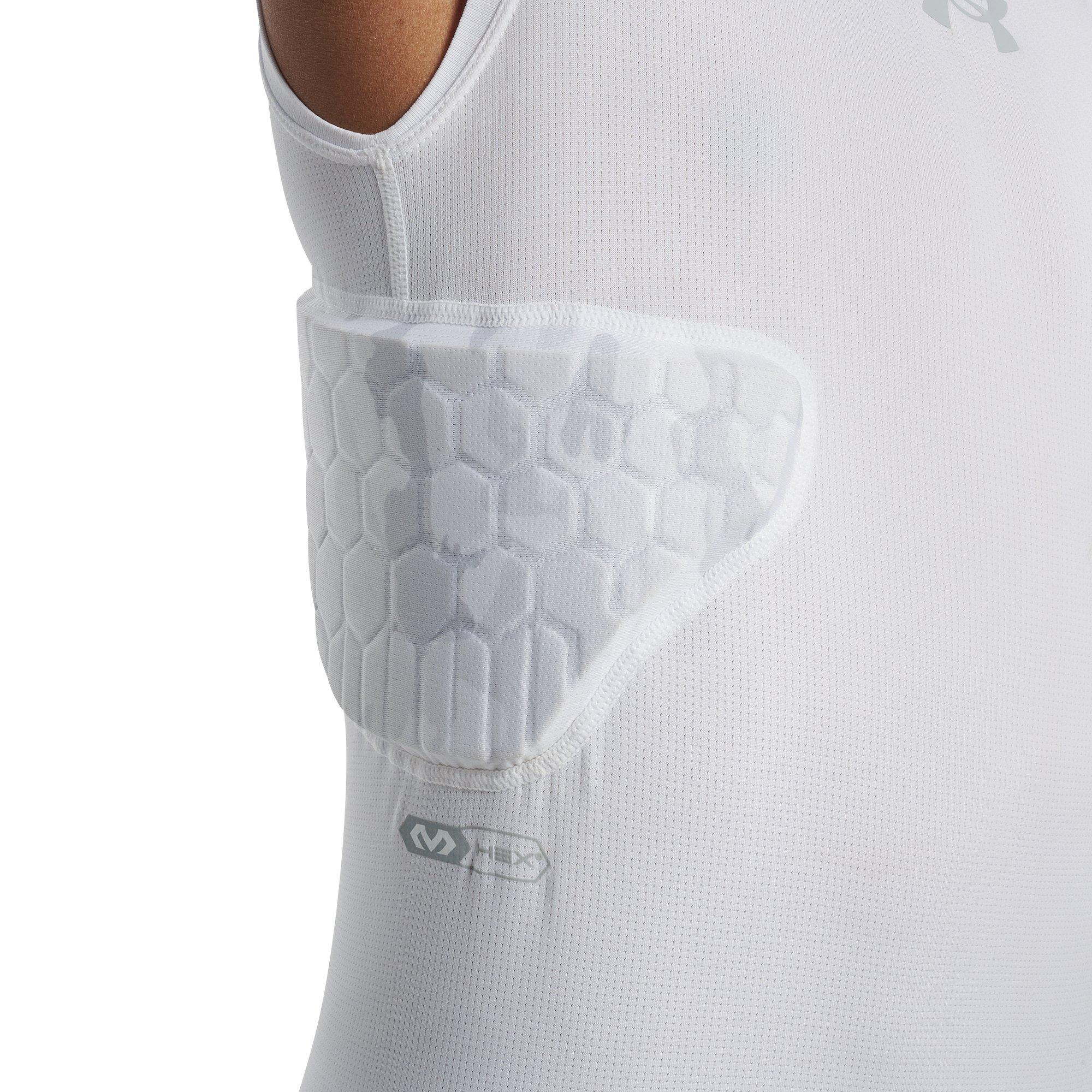 Under Armour Big Boys' Gameday Pro 5-Pad Top - Camo White/Grey - CAMO WHITE/GREY