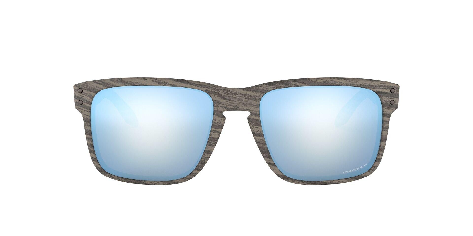 Oakley Holbrook Sunglasses - Brown/Green - GREY/BLUE Thumbnail View 1