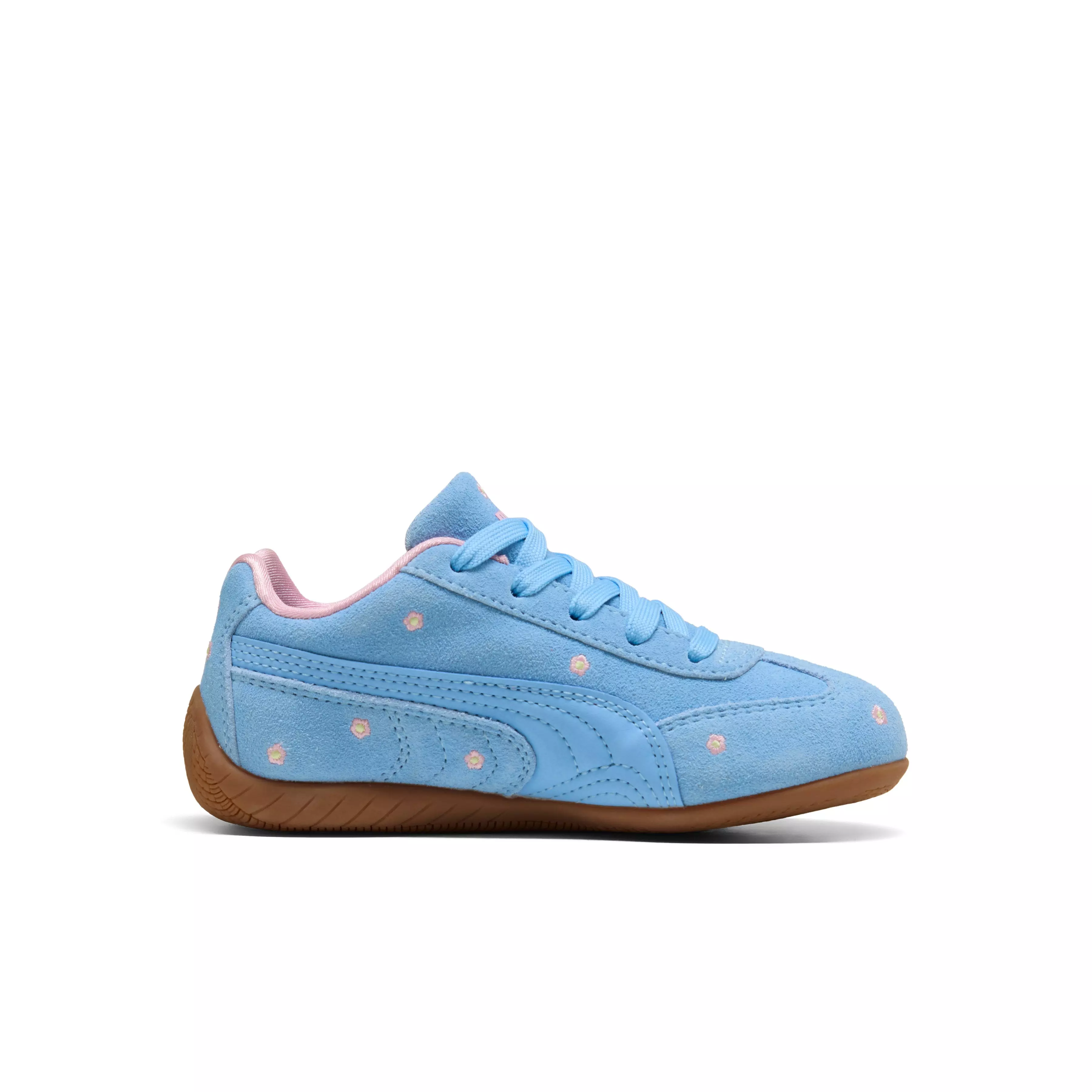 PUMA Speedcat Spring "Light Blue/Pink/Beige" Preschool Girls' Shoe - LT BLUE/PINK/BEIGE