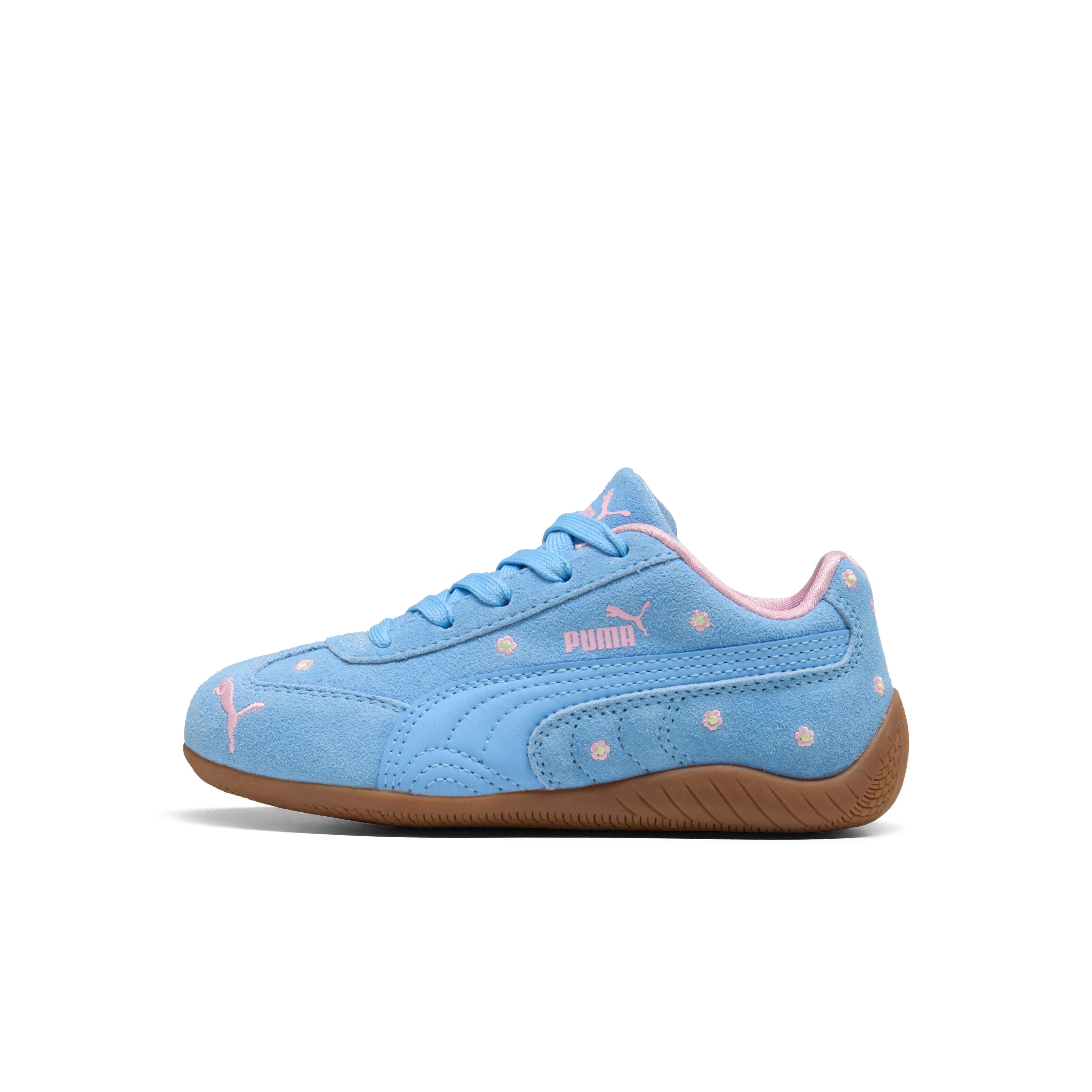 PUMA Speedcat Spring Preschool Girls' "Light Blue/Pink/Beige" Shoe
