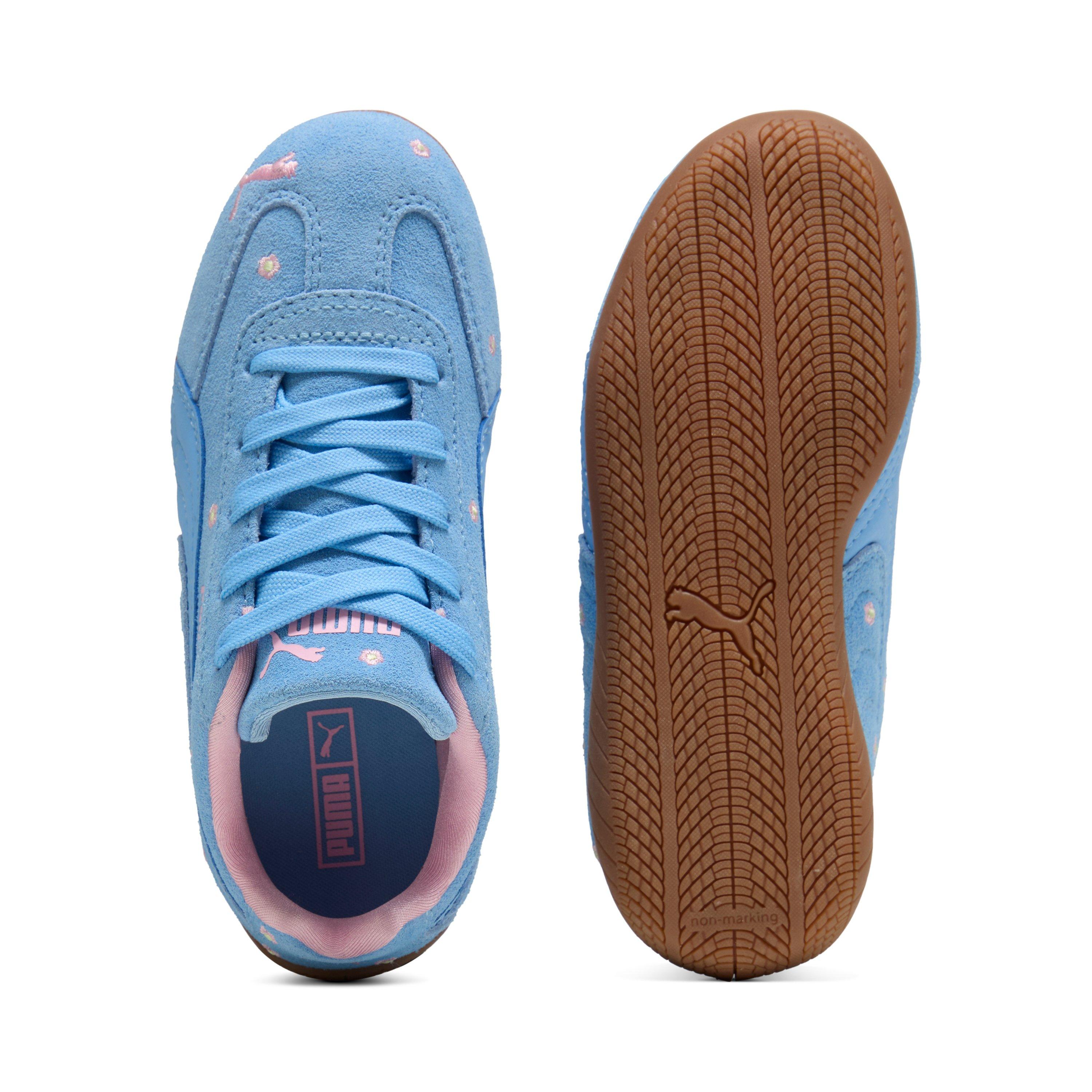 PUMA Speedcat Spring "Light Blue/Pink/Beige" Preschool Girls' Shoe - LT BLUE/PINK/BEIGE Thumbnail View 4