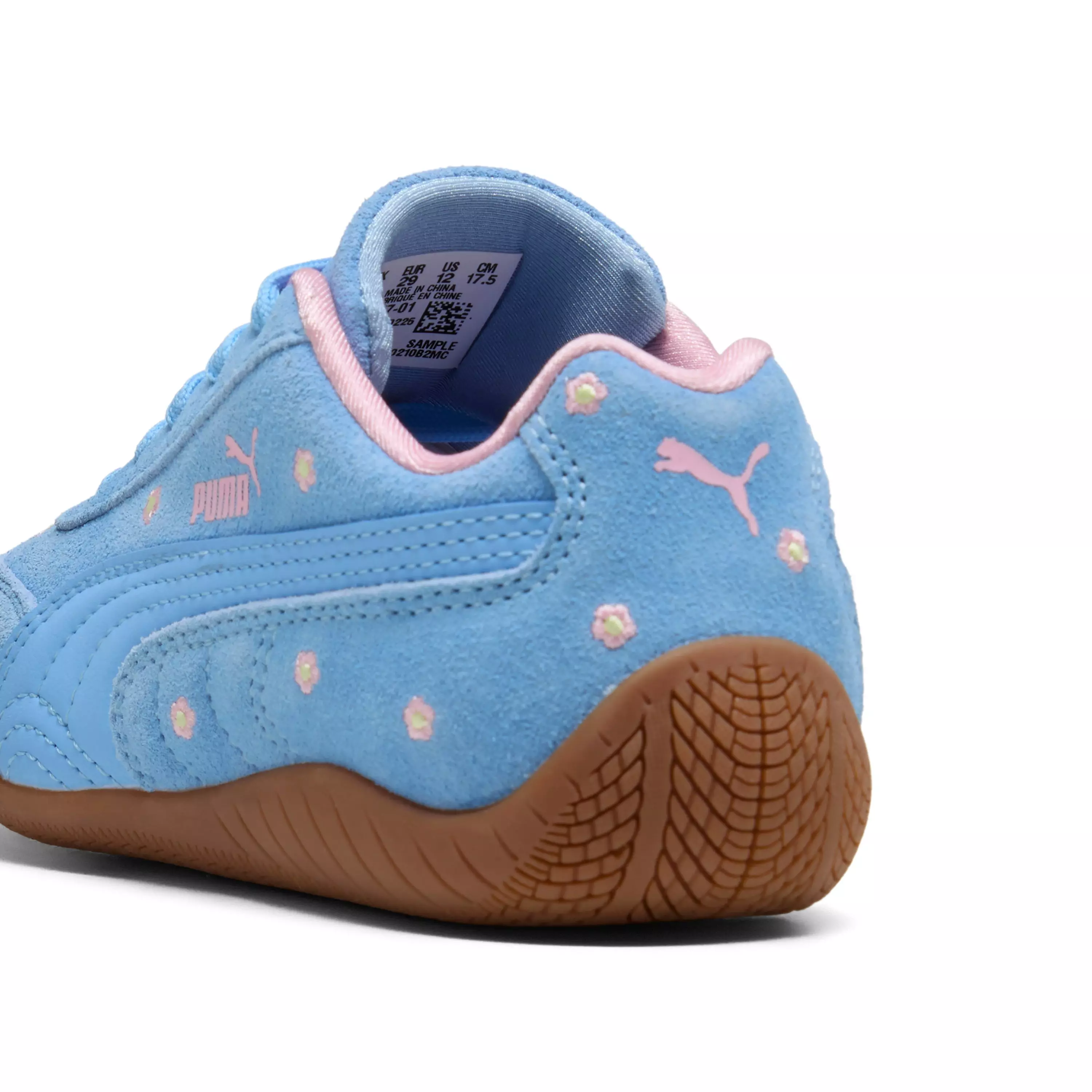 PUMA Speedcat Spring "Light Blue/Pink/Beige" Preschool Girls' Shoe - LT BLUE/PINK/BEIGE