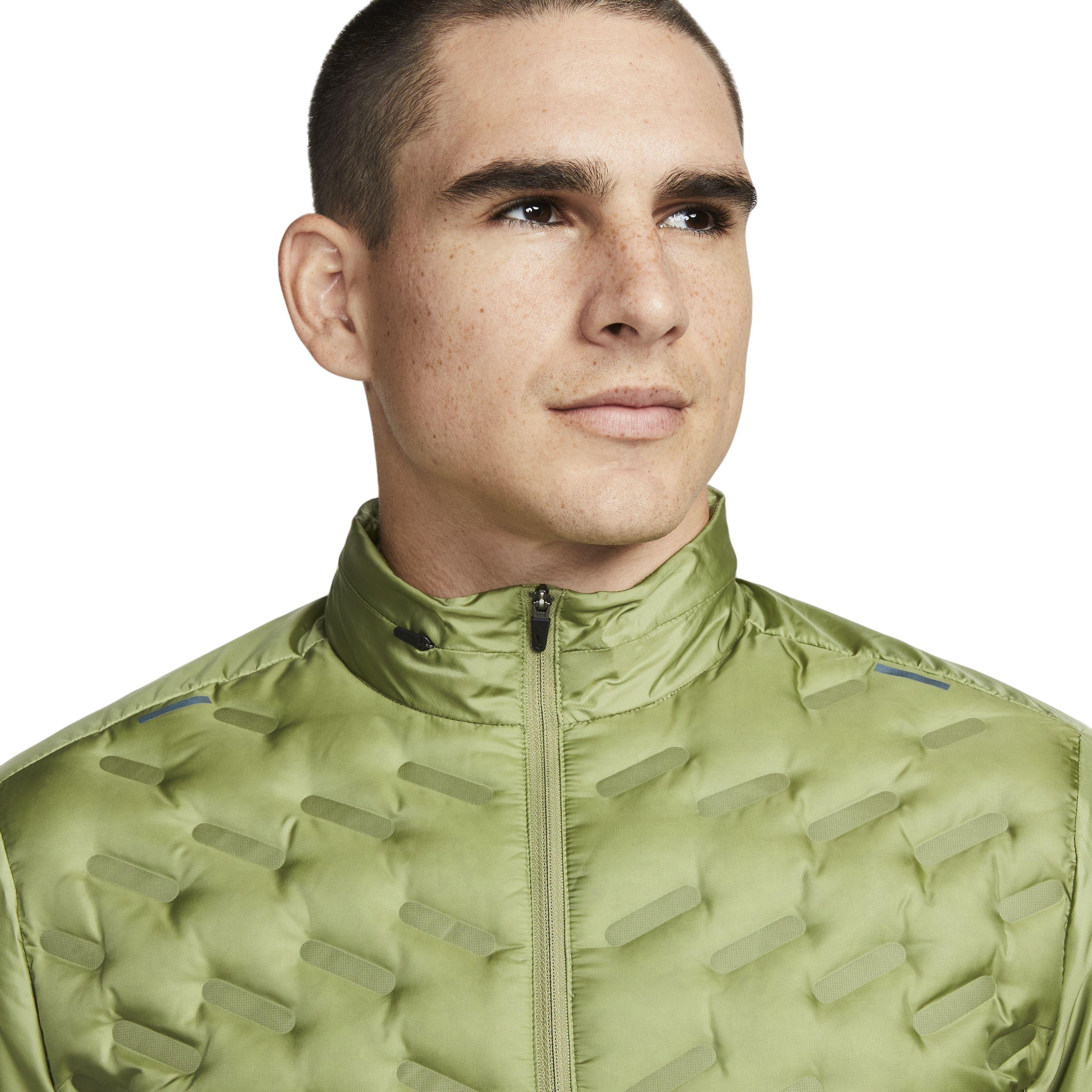 Nike Men's Therma-FIT ADV Repel Down-Fill Running Jacket-Green - GREEN Thumbnail View 3