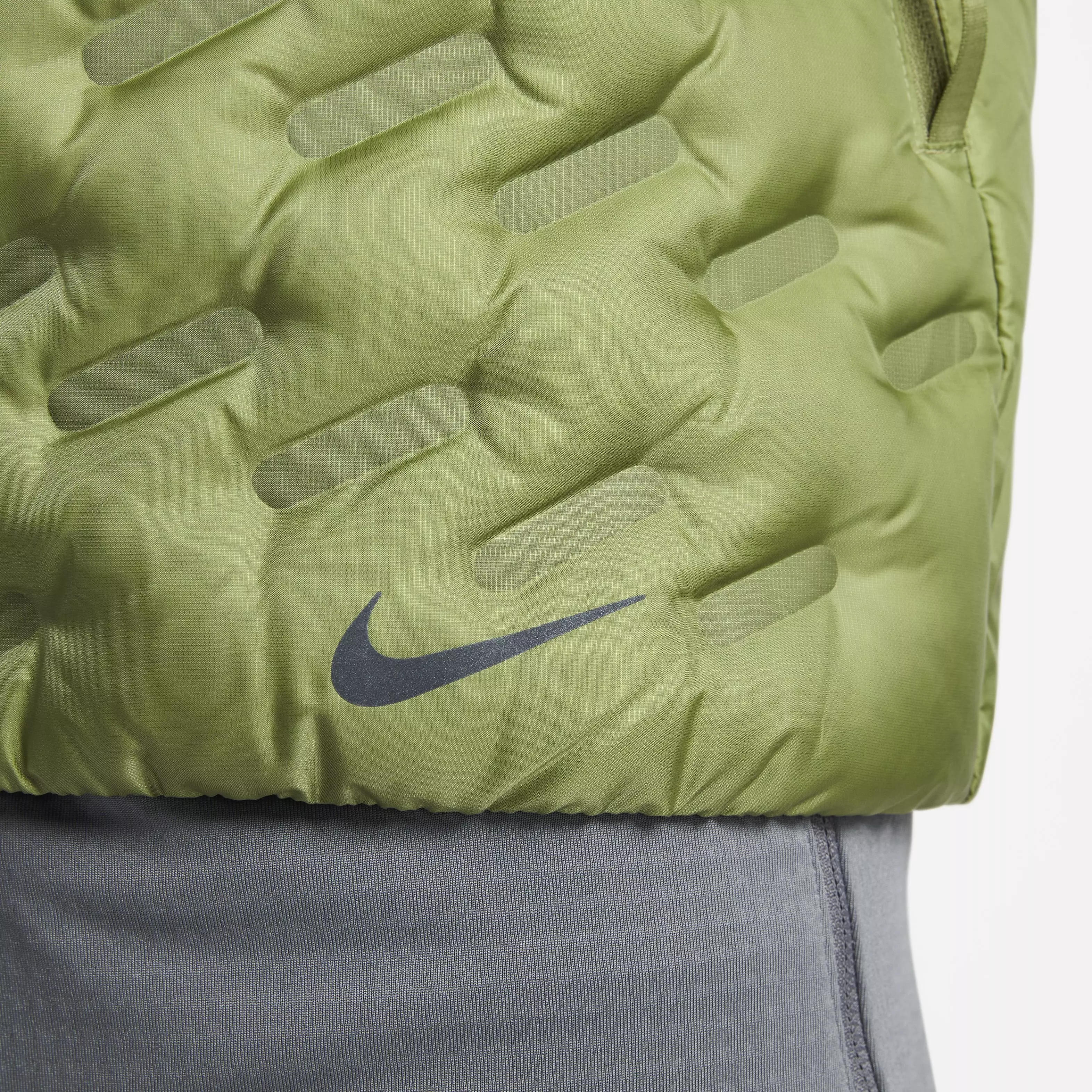 Nike Men's Therma-FIT ADV Repel Down-Fill Running Jacket-Green - GREEN