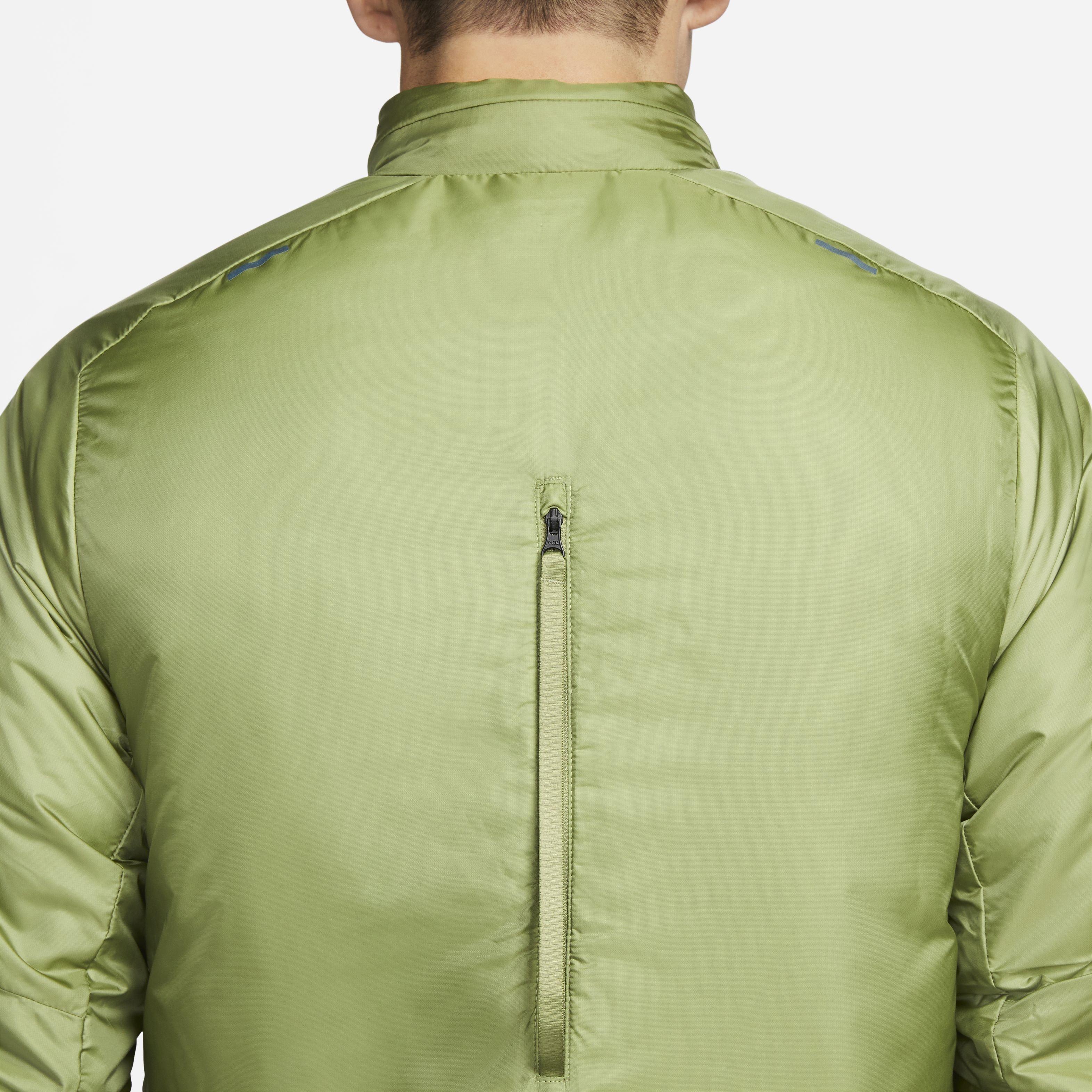 Nike Men's Therma-FIT ADV Repel Down-Fill Running Jacket-Green - GREEN Thumbnail View 8
