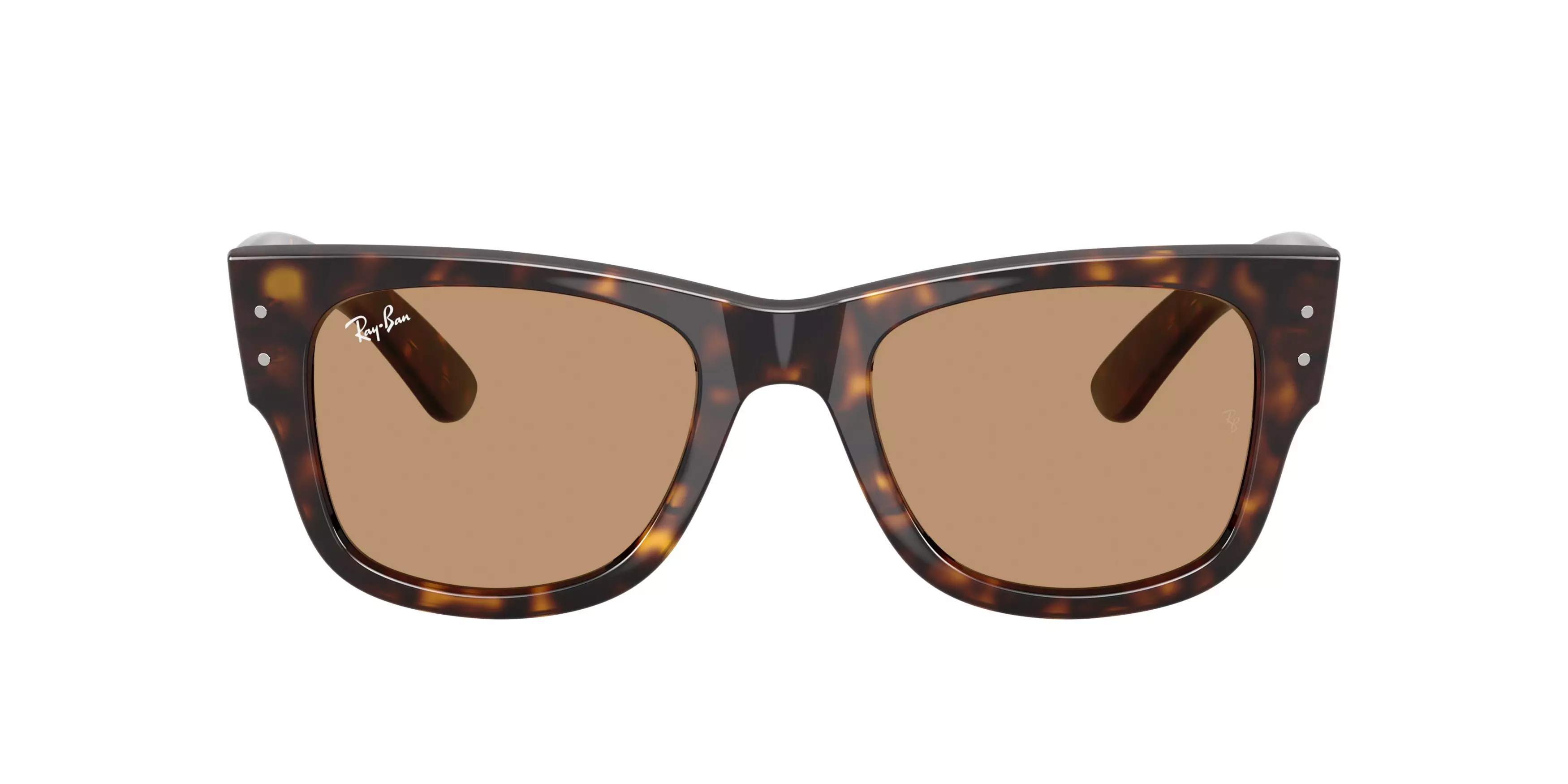 Ray-Ban Mega Wayfarer Brown Sunglasses - Havana - BROWN