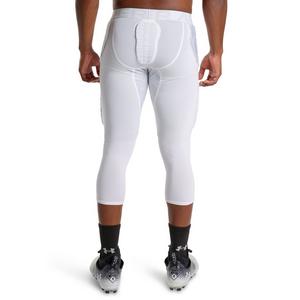 Under Armour Men's Gameday Pro 7-Pad 3/4" Tights - Camo White/Grey - CAMO WHITE/GREY