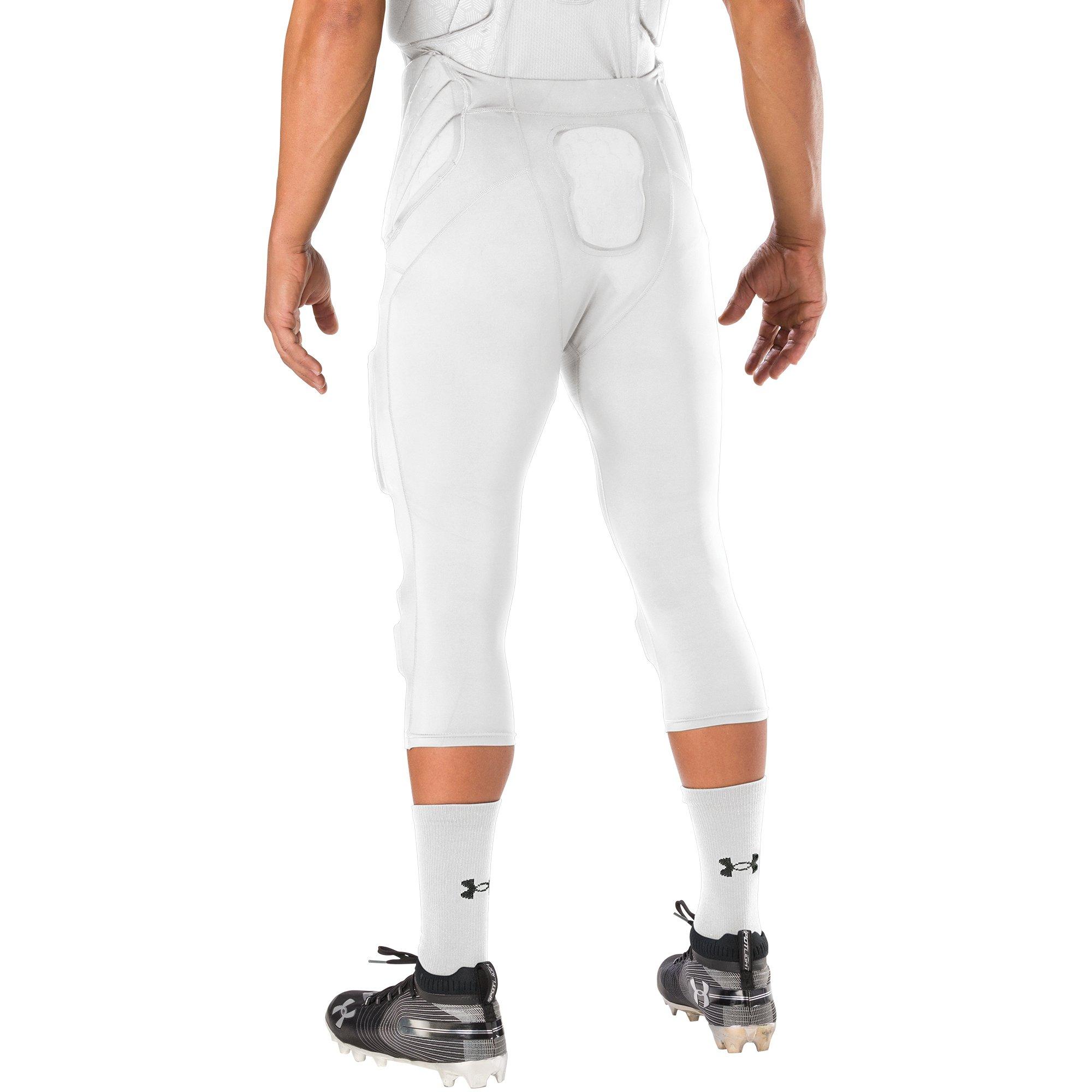 Under Armour Men's Gameday Integrated Football Pants - White - WHITE