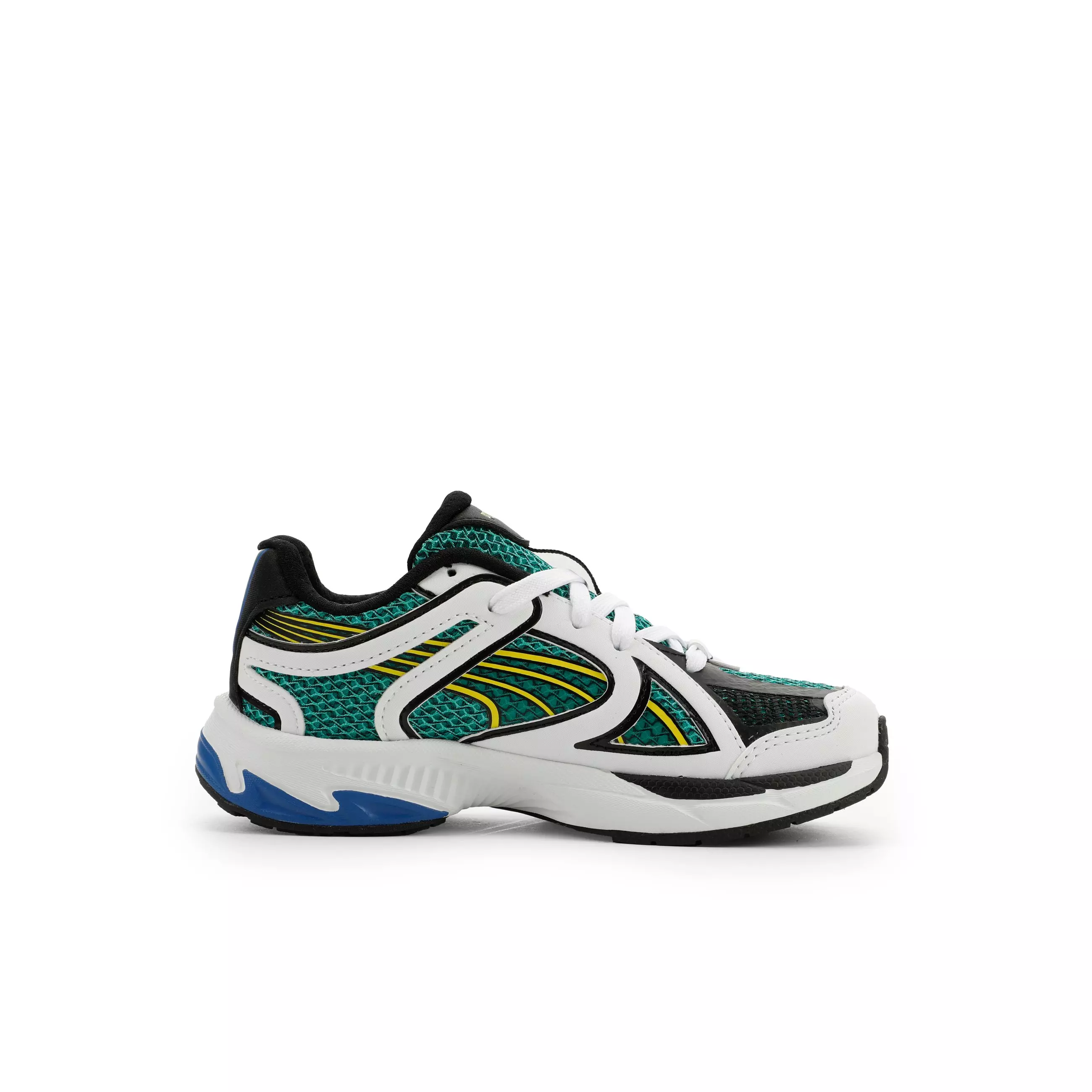 PUMA Skyjet "White/Green/Black" Preschool Boys' Shoe - WHITE/GREEN/BLACK